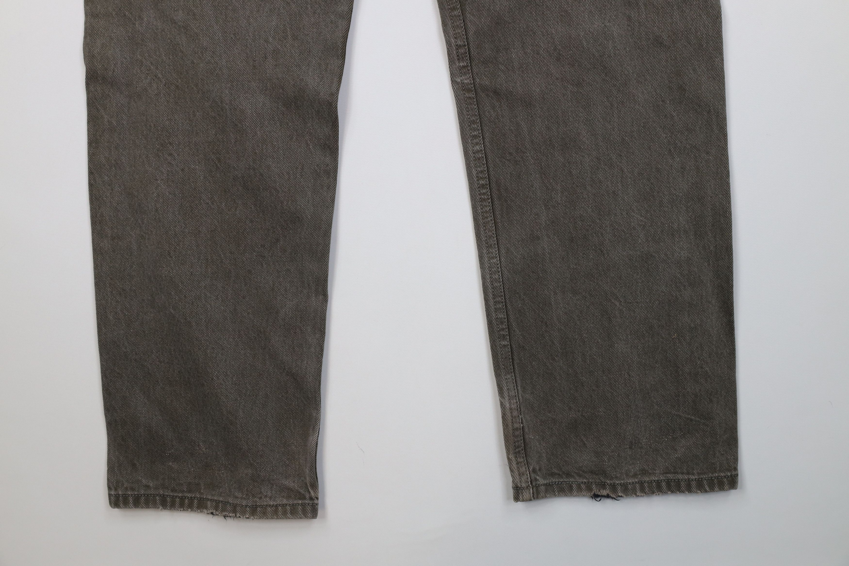 Levi's Vintage Y2K Levis 501xx Button Fly Original Fit Jeans Green Size US 34 / EU 50 - 14 Thumbnail