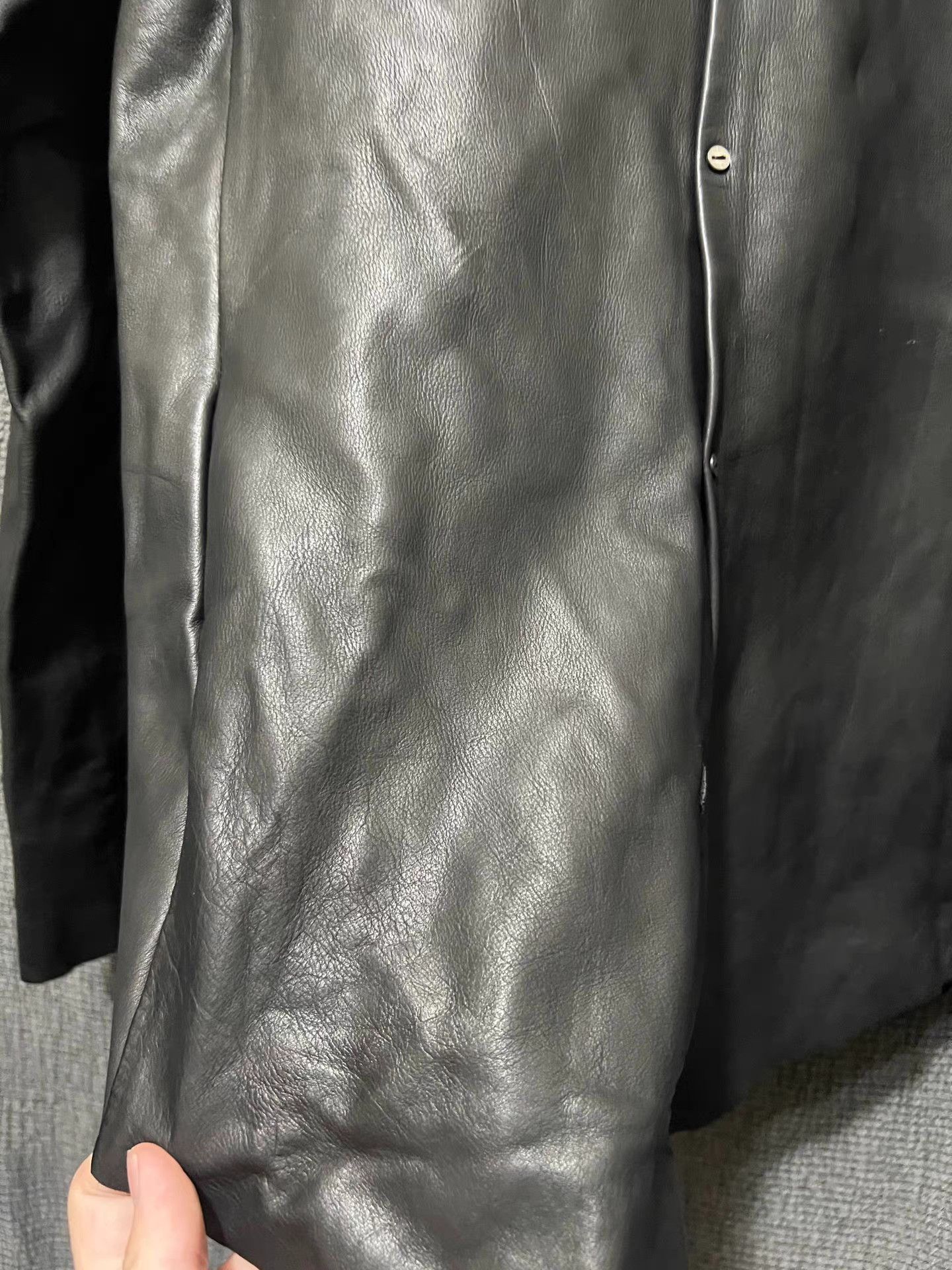S/STERE S/stere Sistere dark avant-garde calfskin jacket Size US XS / EU 42 / 0 - 3 Thumbnail