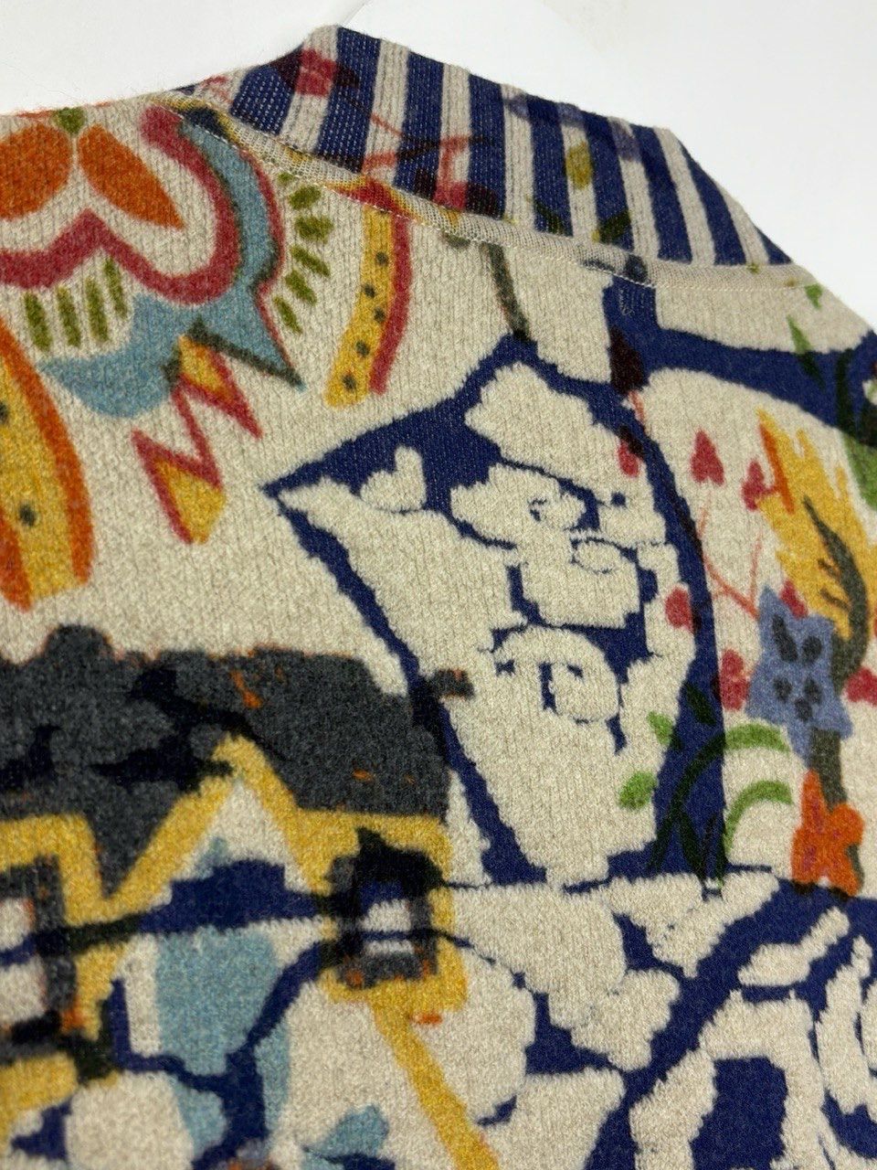 Other Ivko Wool Printed Bomber Jacket Trencar Pattern Front Zip Size S / US 4 / IT 40 - 10 Thumbnail