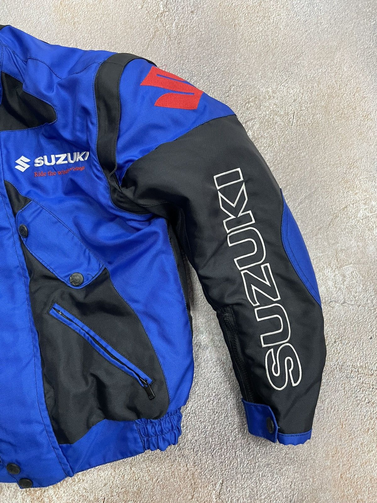 NASCAR Suzuki Motorcycle 2in1 Racing Jacket Big Logo Size US S / EU 44-46 / 1 - 7 Thumbnail