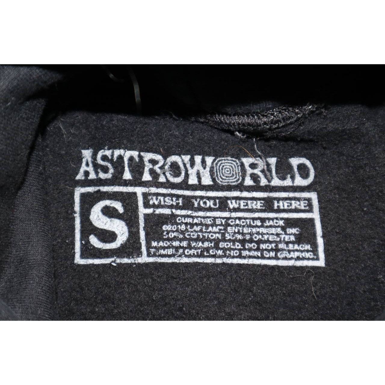 Vintage Travis Scott Astroworld Tour “Wish You Were Here” Hoodie Size US S / EU 44-46 / 1 - 3 Thumbnail
