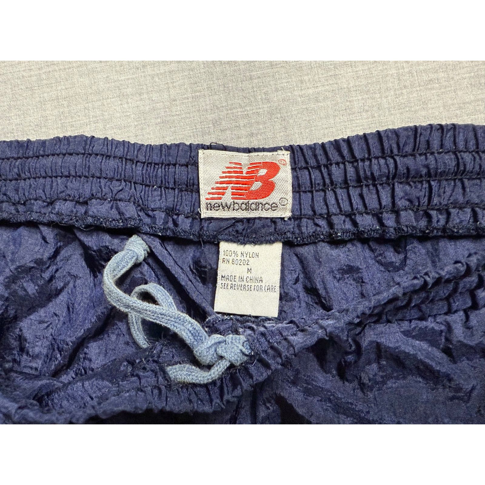 New Balance × Vintage Vintage New Balance Adjustable Windbreaker Track Pants M Size US 36 / EU 52 - 3 Thumbnail