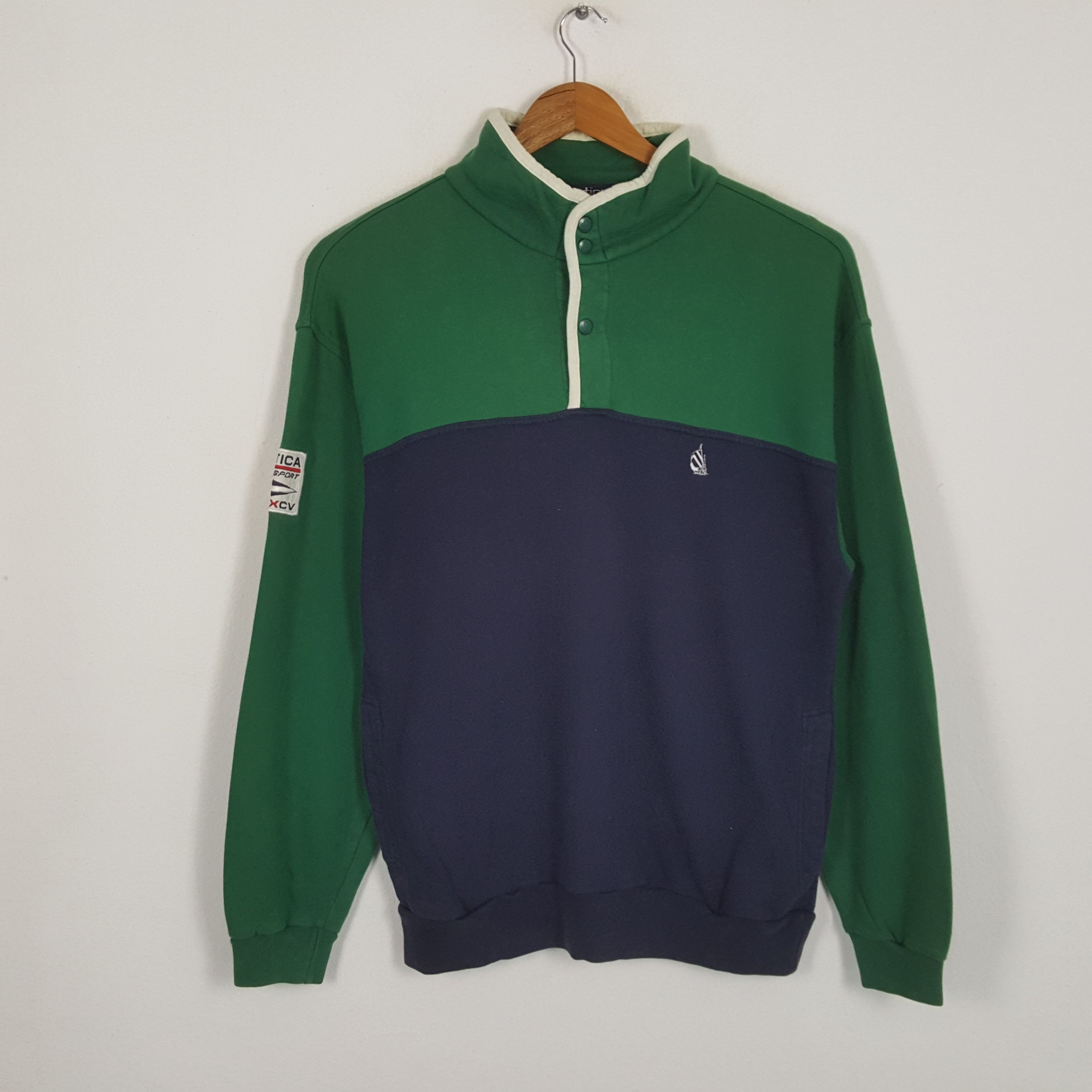 Nautica × Vintage Vintage NAUTICA Sportswear Streetwear Style Sweatshirts Size US M / EU 48-50 / 2 - 1 Thumbnail