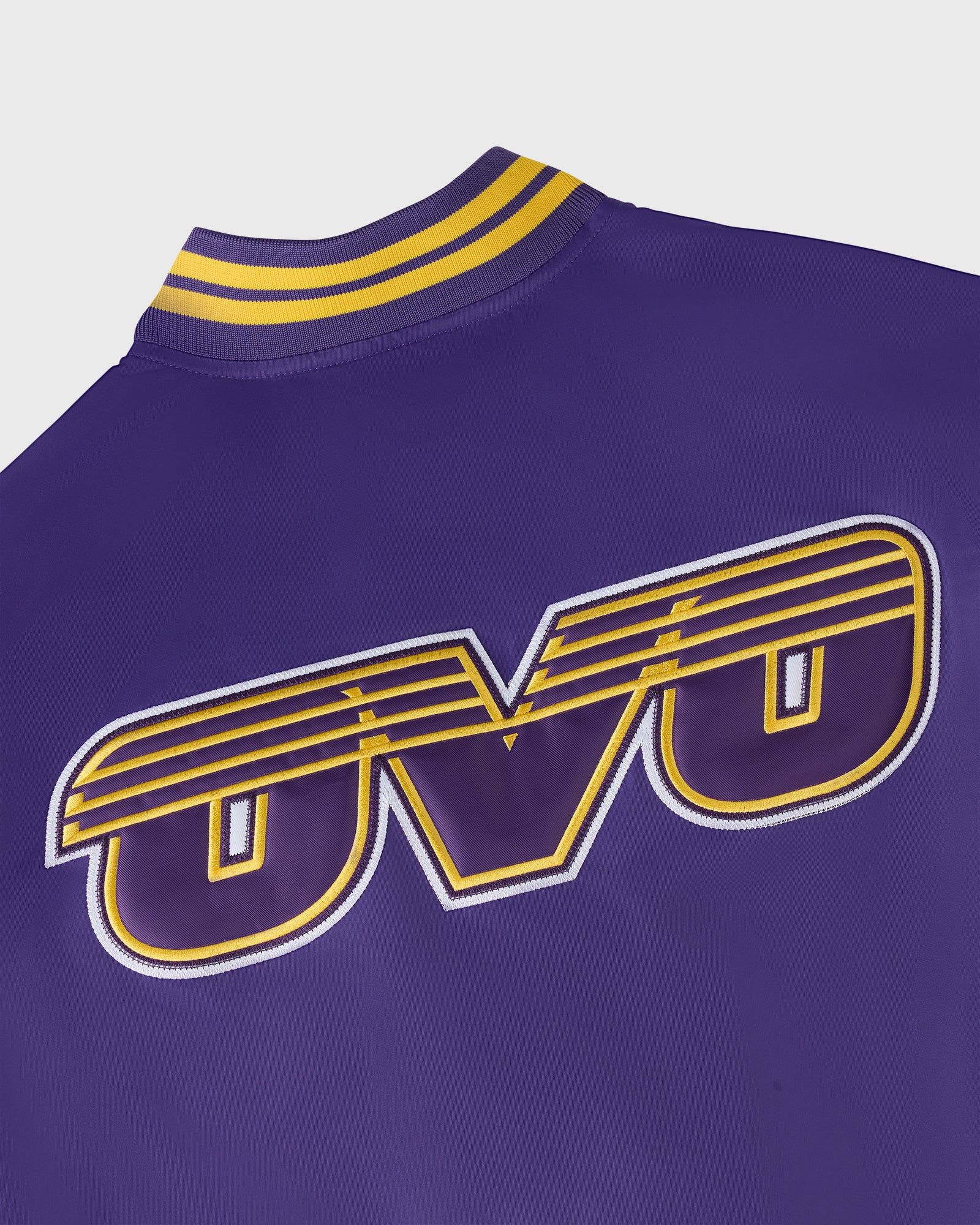 Drake OVO x NBA x NBA LOS ANGELES LAKERS SATIN VARSITY JACKET Size US XL / EU 56 / 4 - 7 Thumbnail