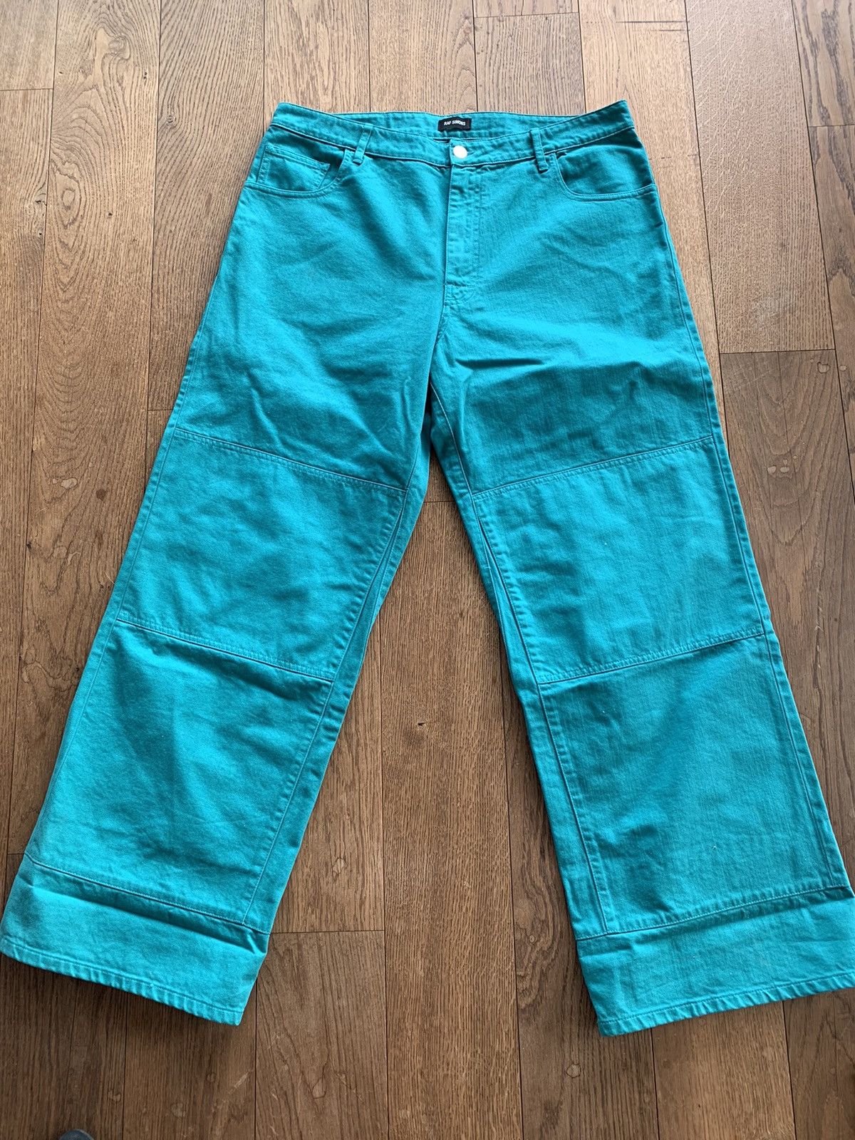 Raf Simons Double knee work wide pants Size US 34 / EU 50 - 12 Thumbnail