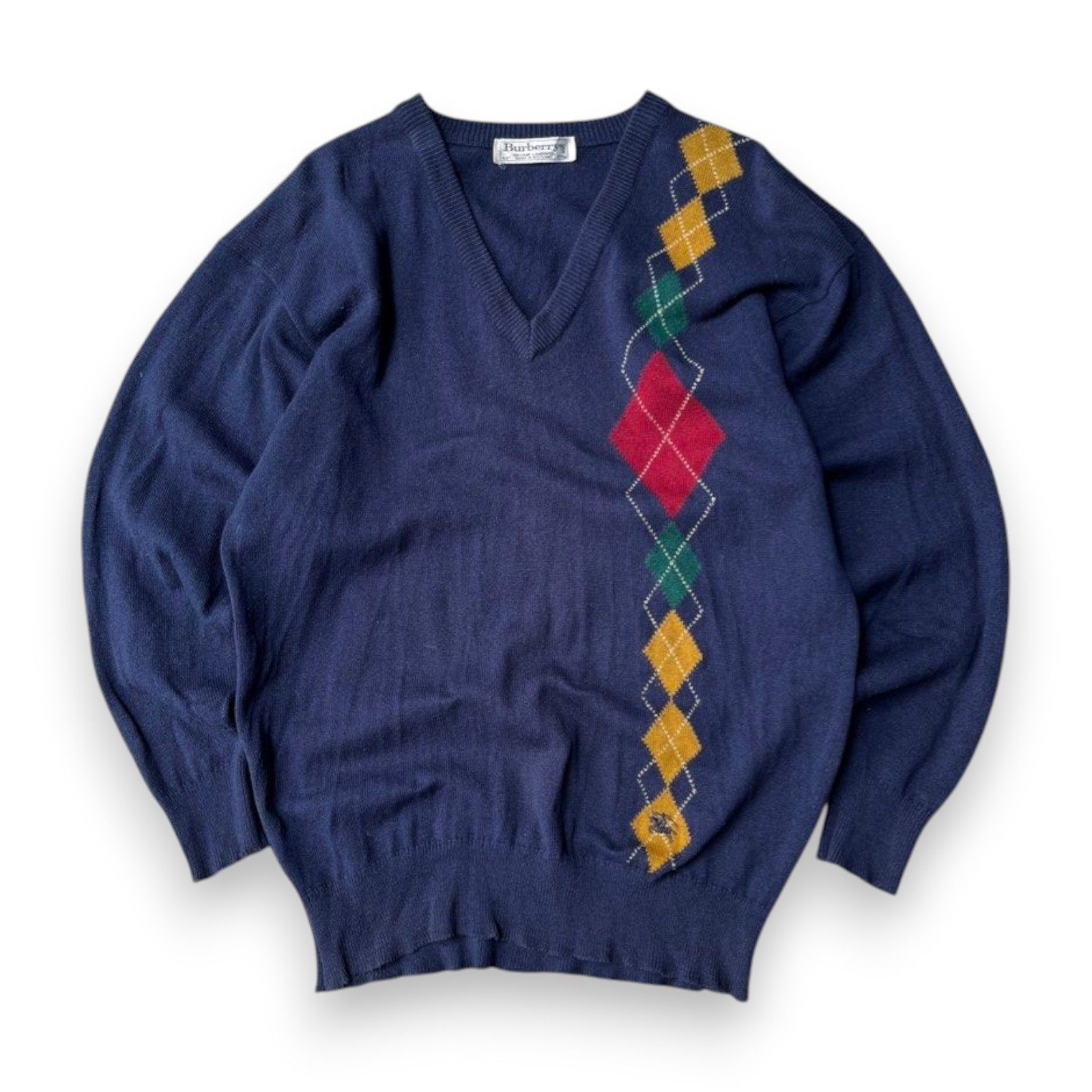 Burberry Vintage Burberry Knit Sweater Size US M / EU 48-50 / 2 - 1 Thumbnail