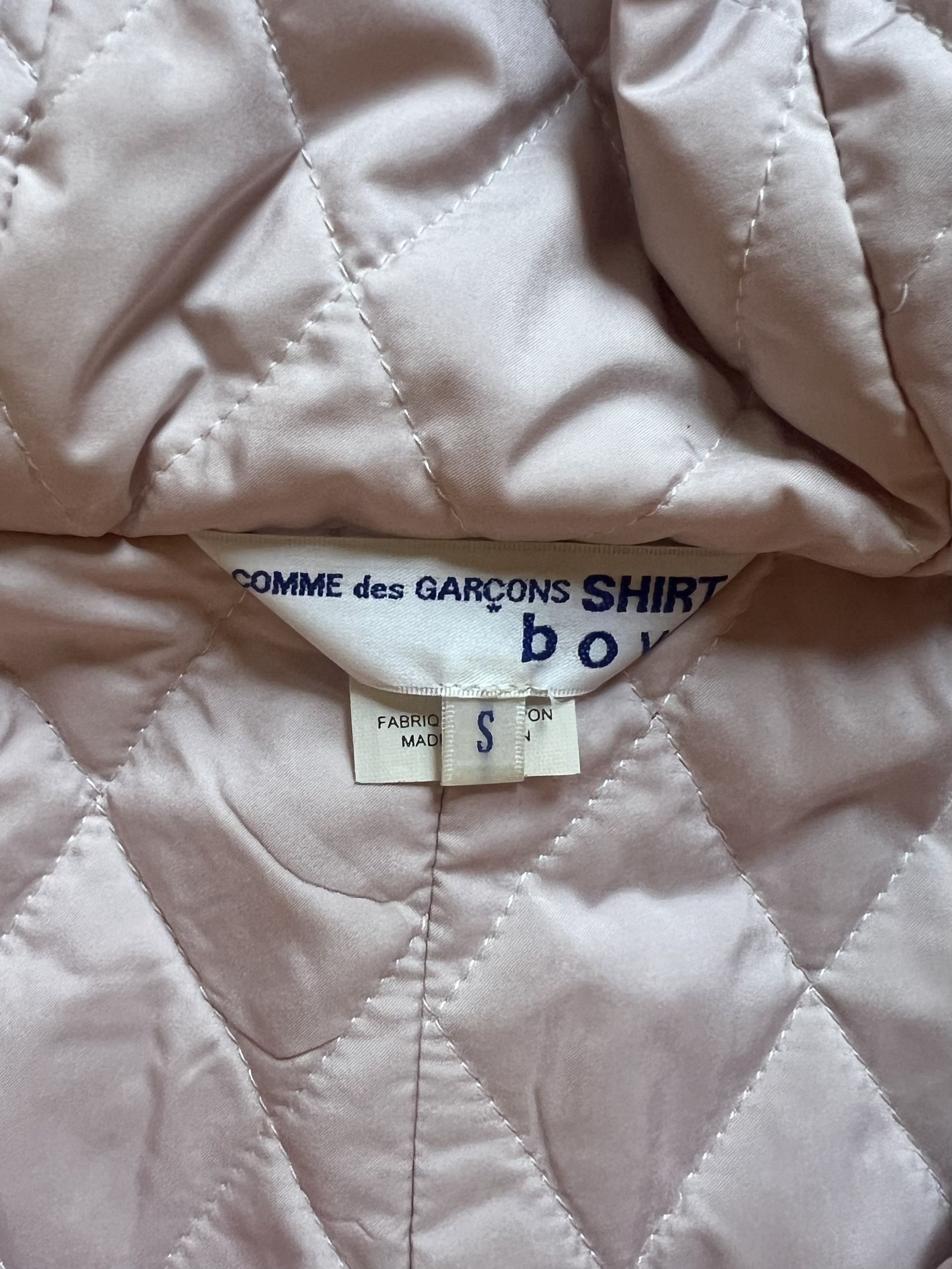 Comme des Garcons Homme Plus CDG Shirt Boys Pink Fleece Hooded Bunny Ear Poncho Size US S / EU 44-46 / 1 - 7 Thumbnail