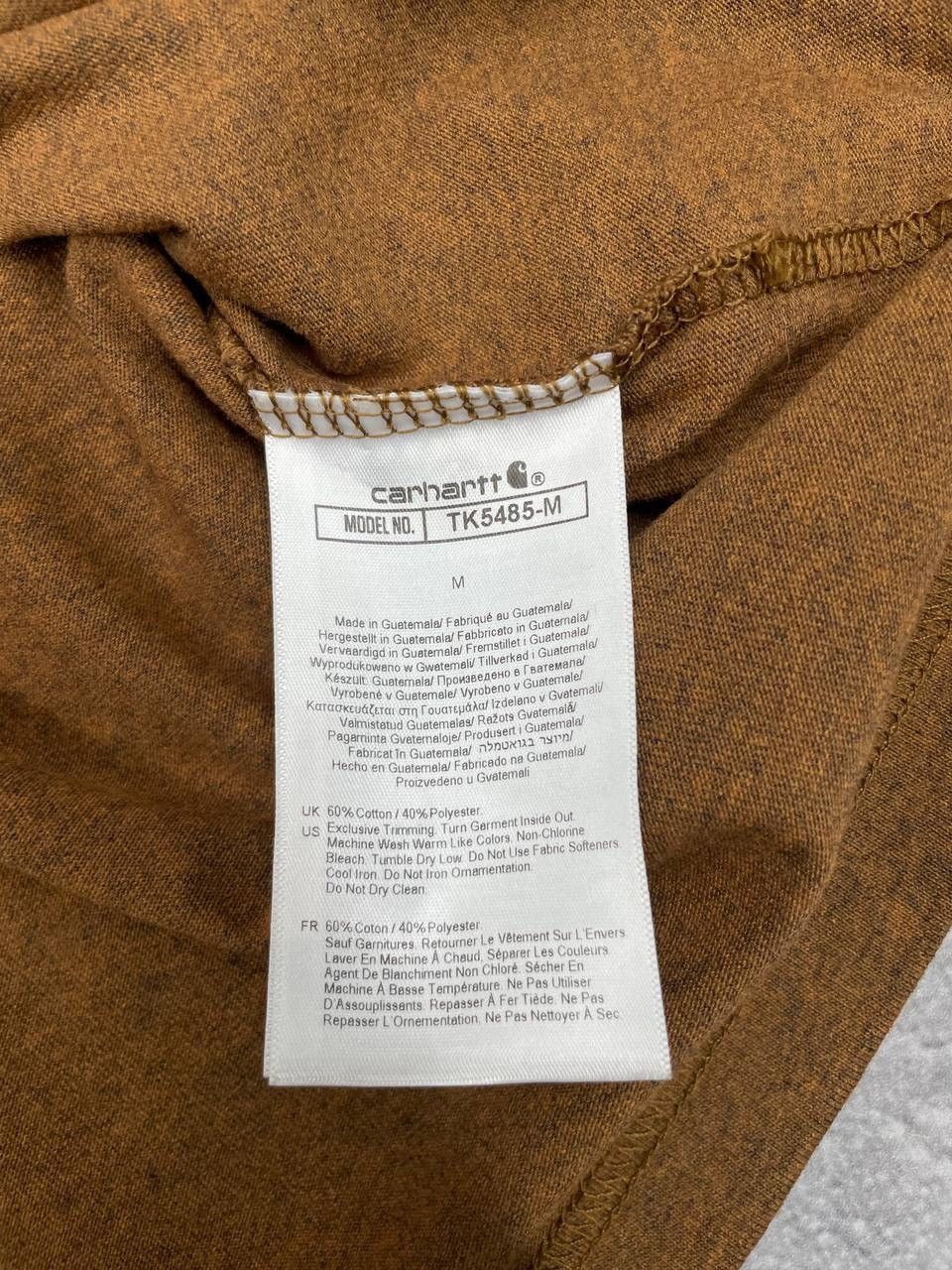 Carhartt Carhartt Men Vintage Long Sleeve Brown Size M Size US M / EU 48-50 / 2 - 8 Thumbnail