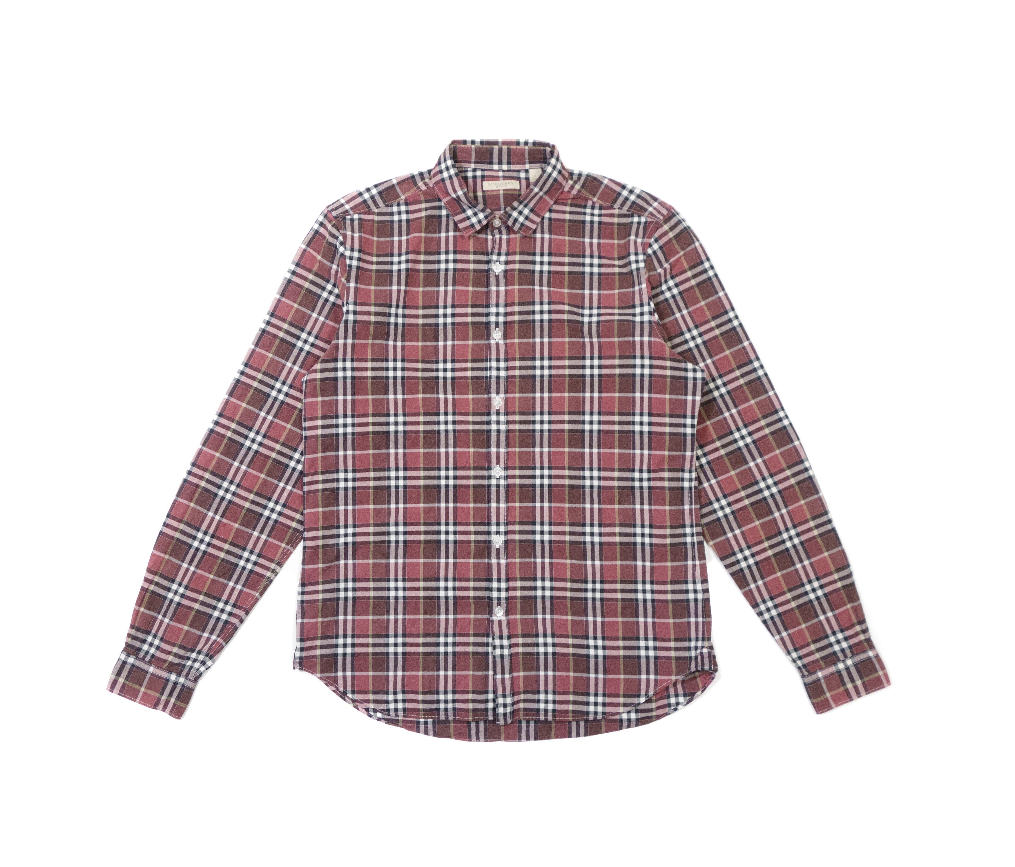 Burberry Brit Nova Check Plaid Shirt Size US L / EU 52-54 / 3 - 1 Thumbnail