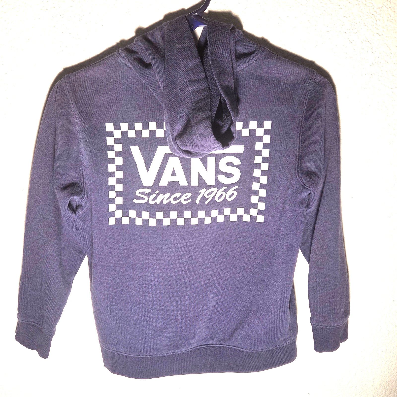 Vans Vans Men's Small Navy Blue Pullover Hoodie - Classic! Size US S / EU 44-46 / 1 - 4 Thumbnail