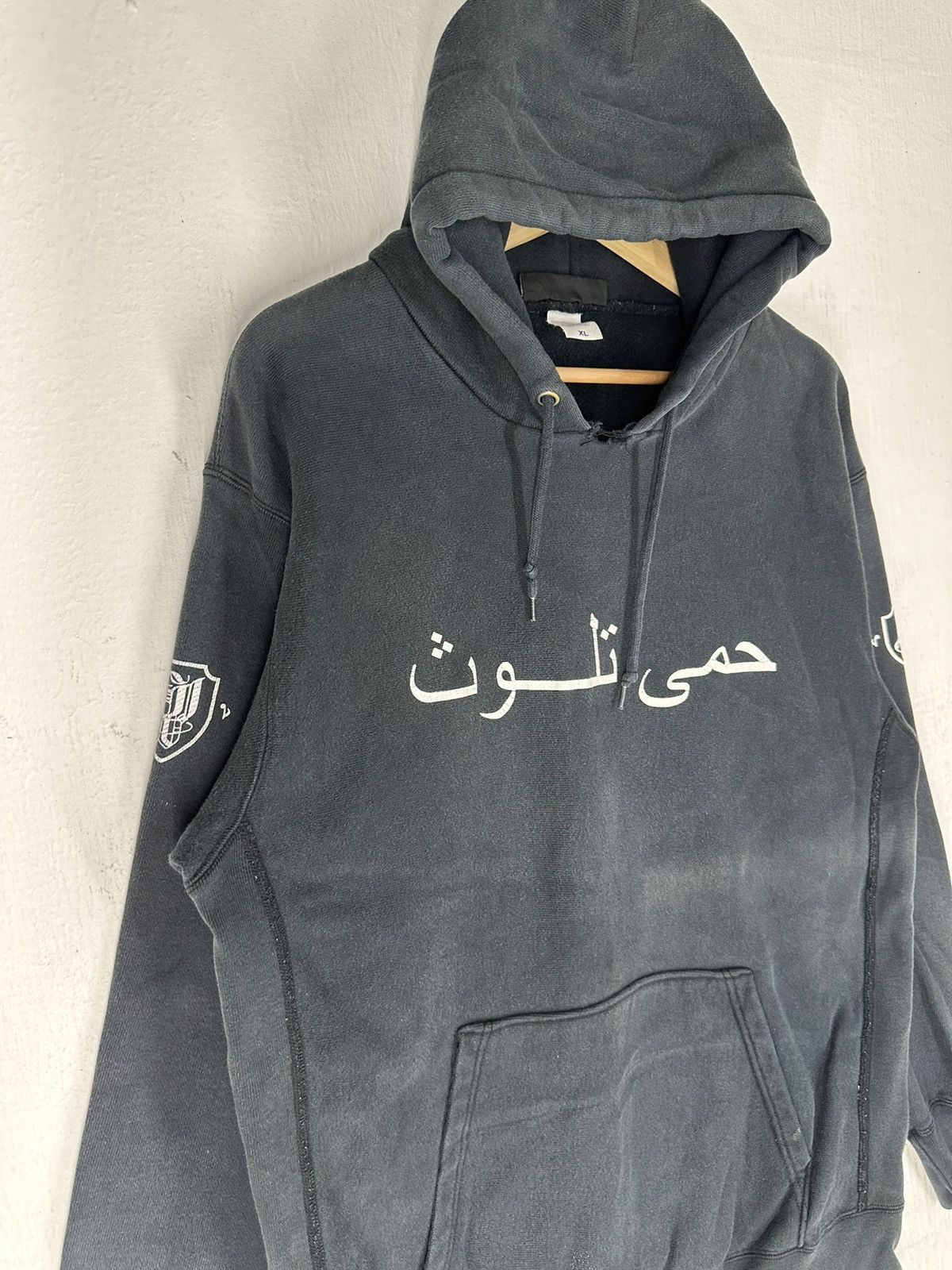 Vintage Vtg Infection Virus Hoodie Sweatshirt Size US L / EU 52-54 / 3 - 3 Thumbnail