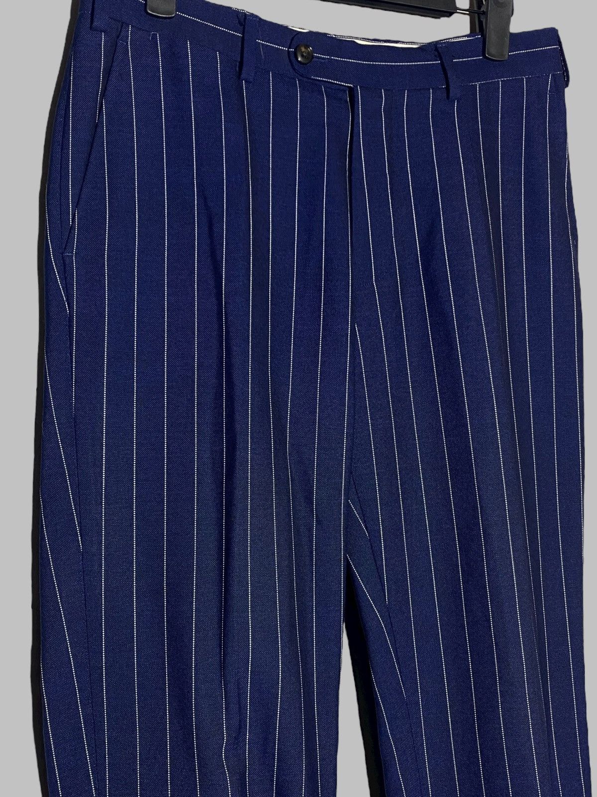 Suitsupply Suitsupply Pinstripes Suit La Spalla Single Breasted Size 40R - 17 Thumbnail