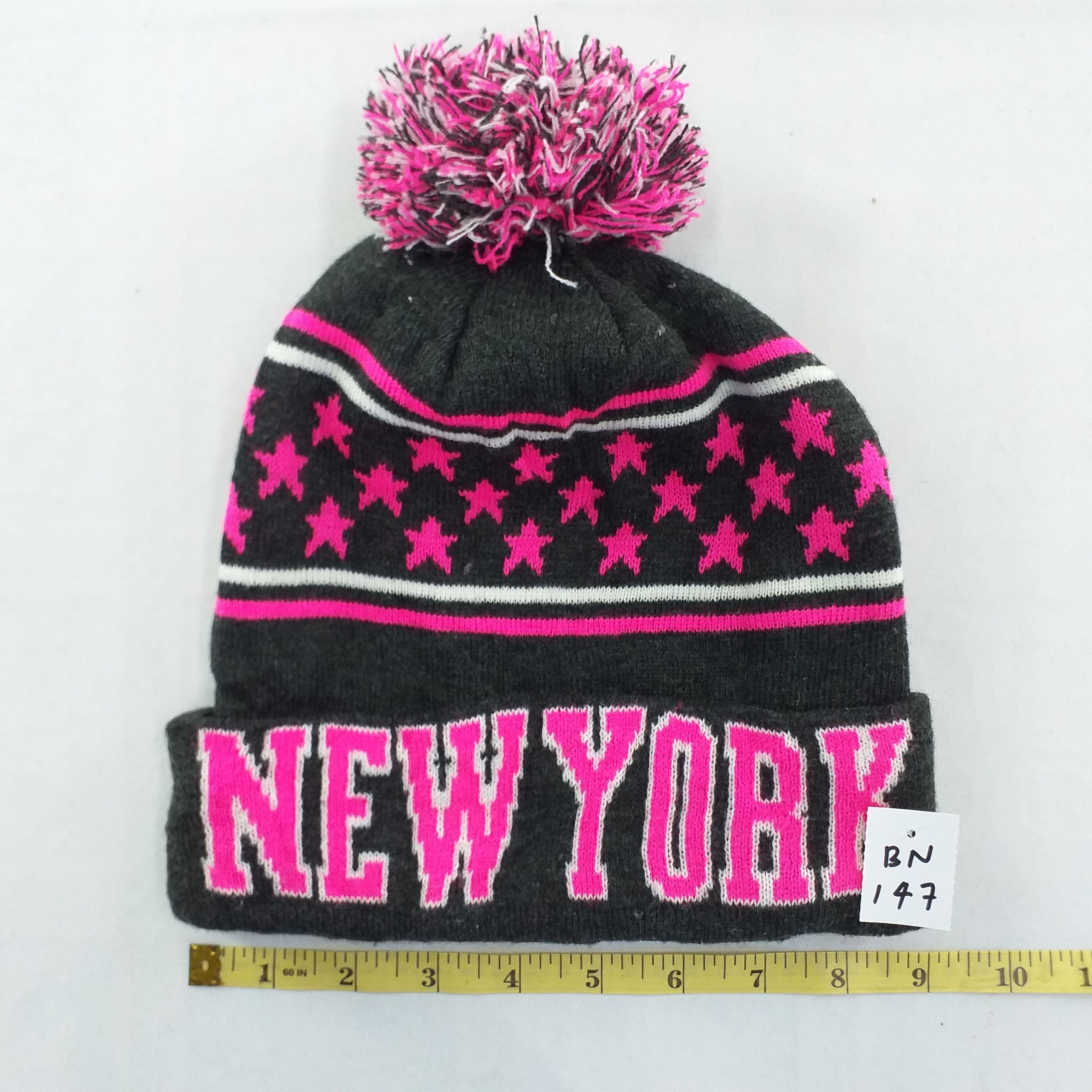 Japanese Brand Stunning New York Snow Cap Hat Beanie -BN147 Size ONE SIZE - 3 Thumbnail