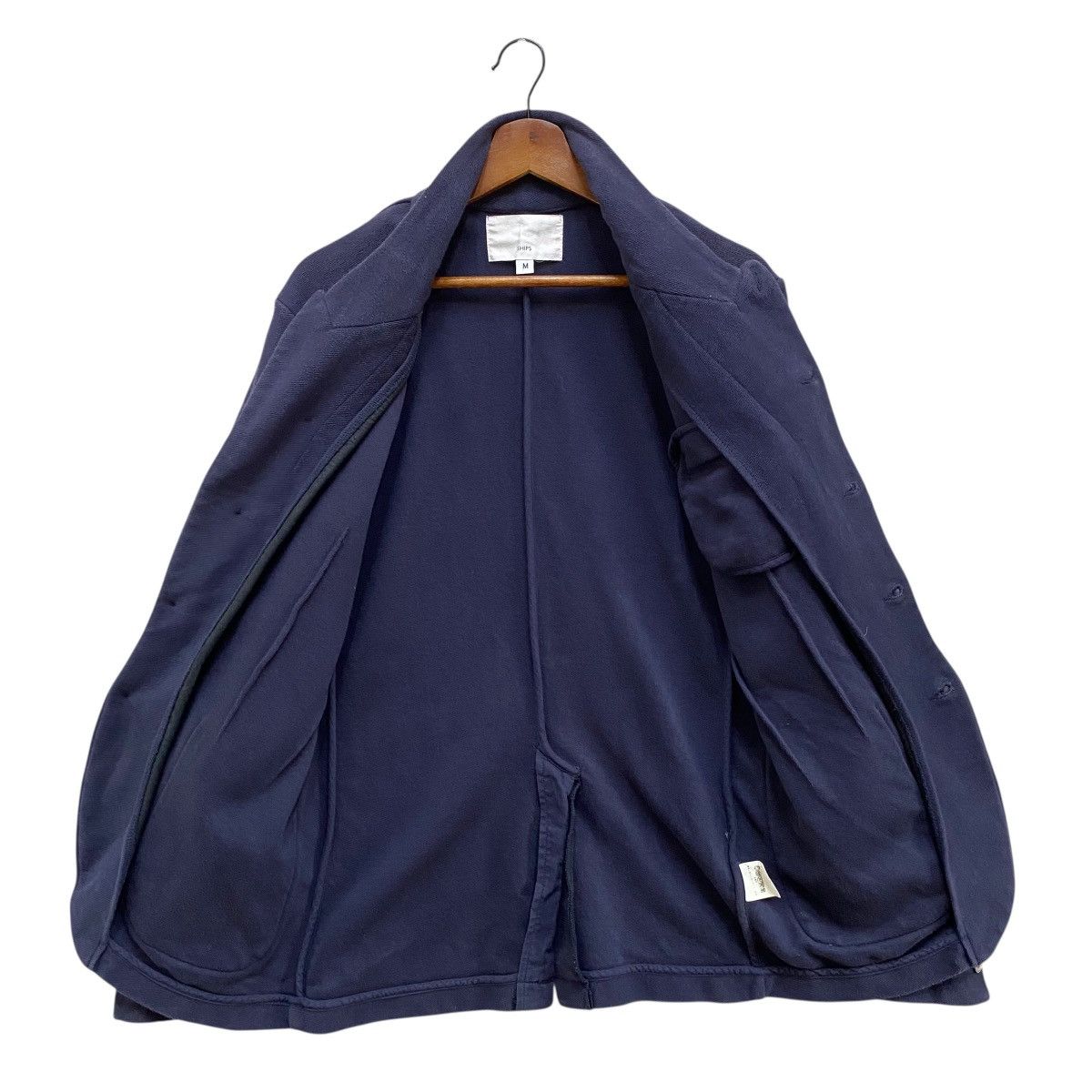 SHIPS Ships Blue Shawl Collar Jacket Chore Coat Style Cotton M Size US M / EU 48-50 / 2 - 5 Thumbnail