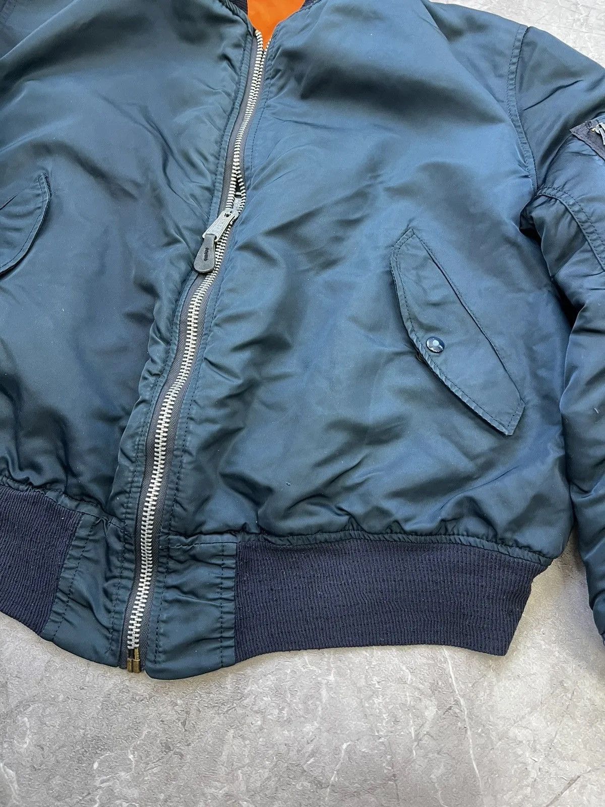 Other 90s navy alpha industries bomber jacket Kanye west style Size US L / EU 52-54 / 3 - 7 Thumbnail