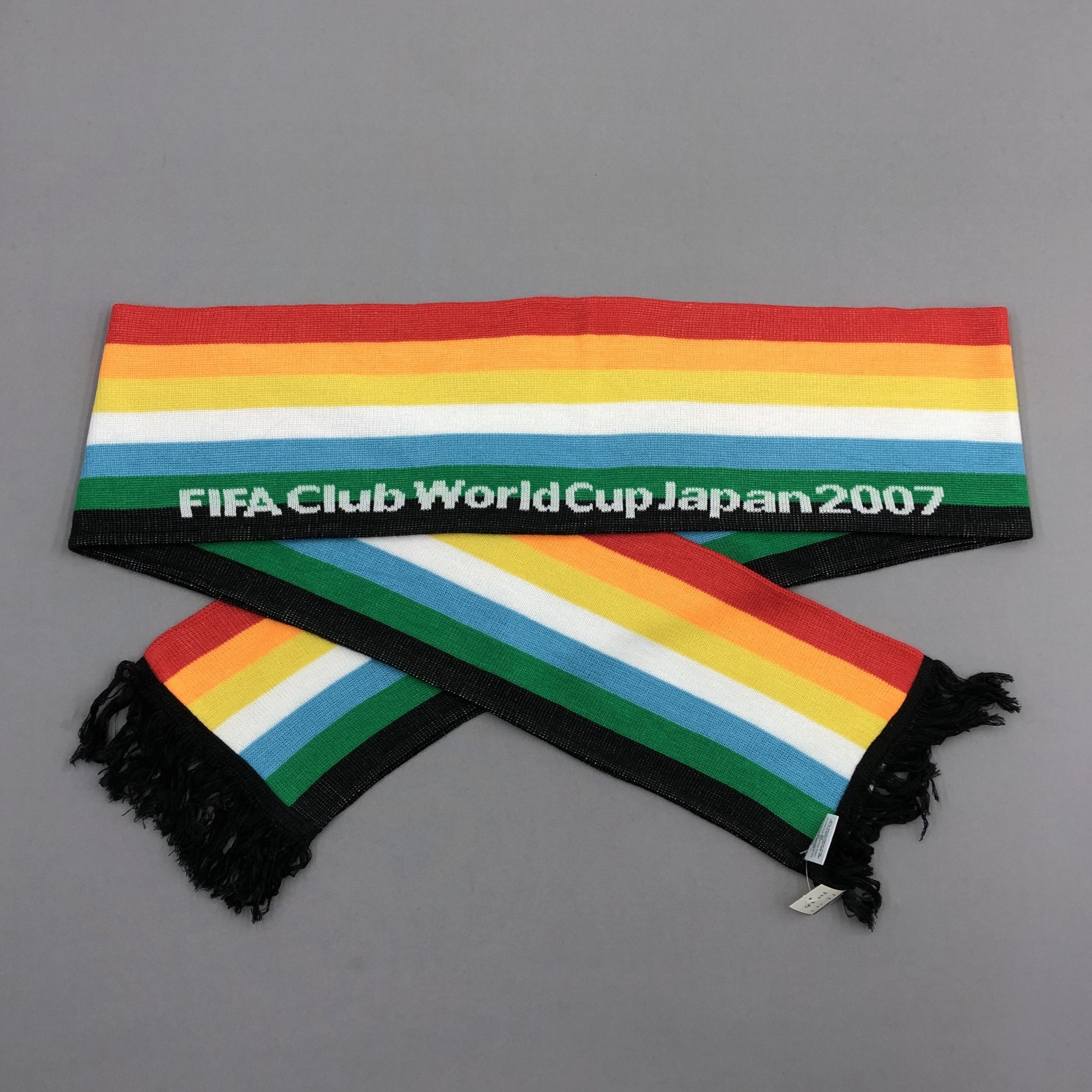 Vintage Vintage Fifa Japan 2007 Scarf Muffler Knitted Wool Scarves Size ONE SIZE - 3 Thumbnail