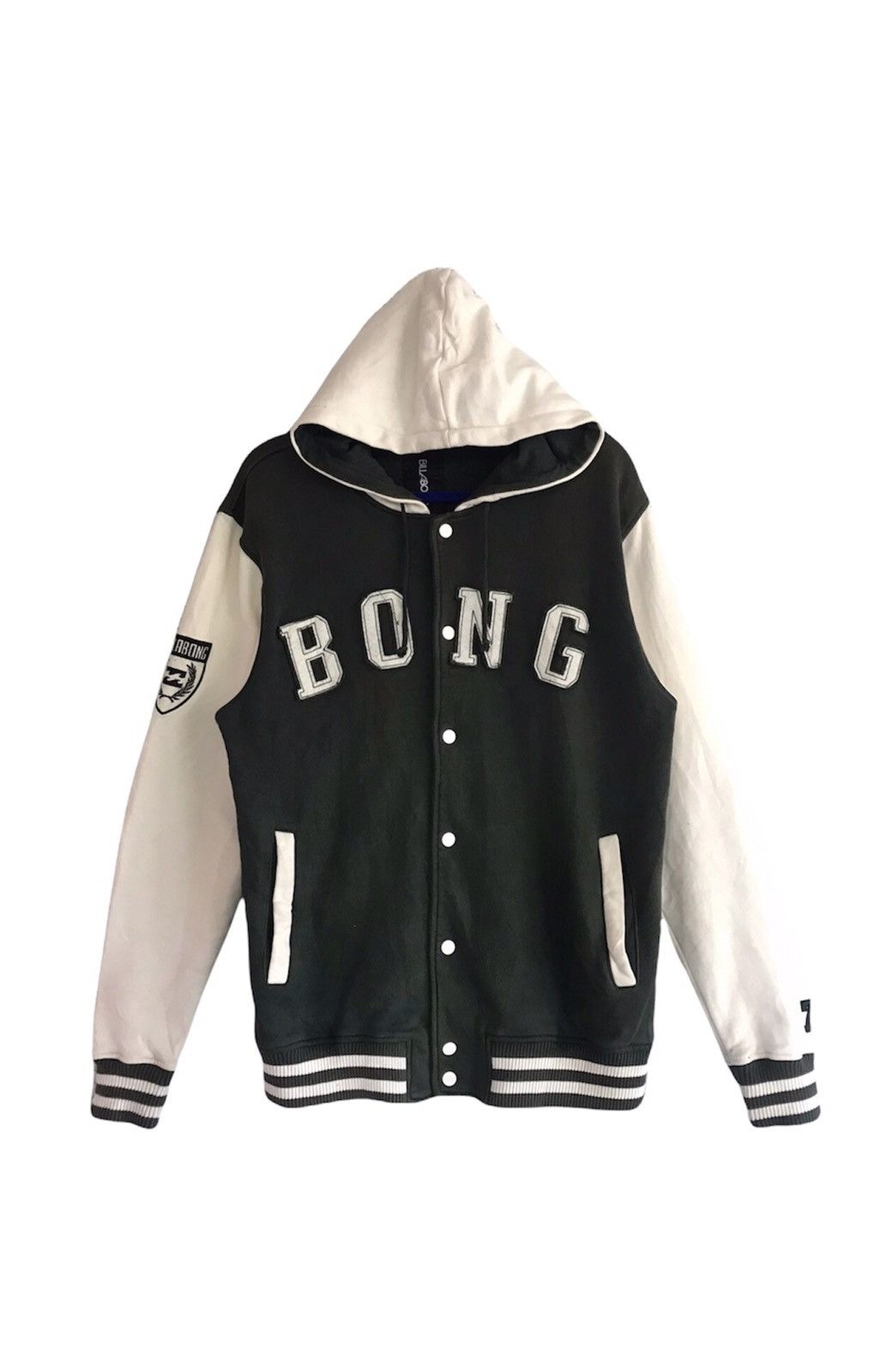 Billabong × Vintage STEAL💥 73 Billabong Hoodie Varsity 🔥 Size US L / EU 52-54 / 3 - 1 Thumbnail
