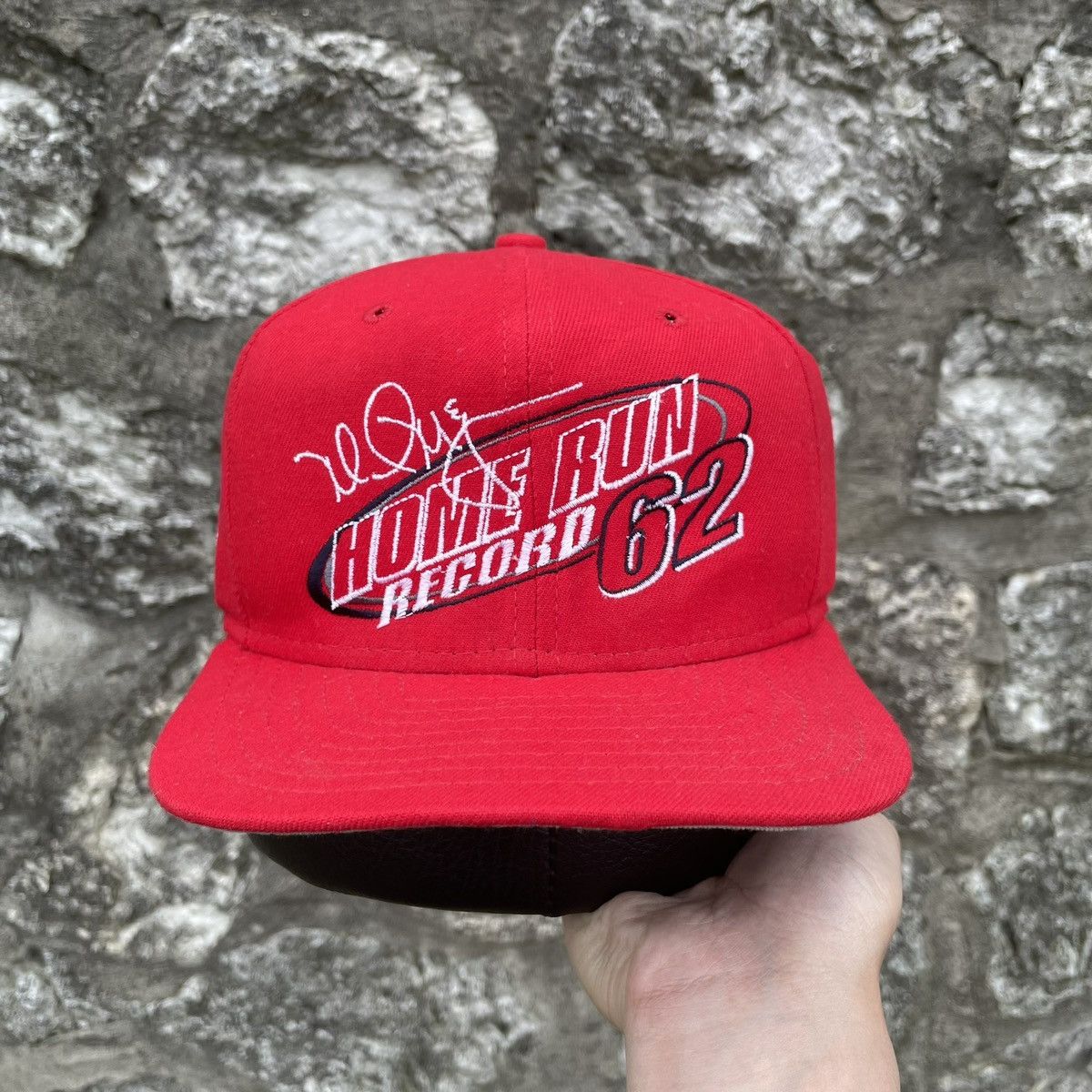 MLB × New Era × Vintage Vintage Mark McGwire Home Run Record New Era Snapback Hat Size ONE SIZE - 1 Thumbnail
