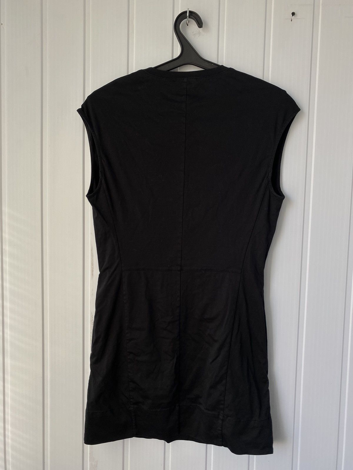 Helmut Lang Helmut Lang Black Quell Jersey T-Shirt Mini Dress Size M / US 6-8 / IT 42-44 - 3 Thumbnail