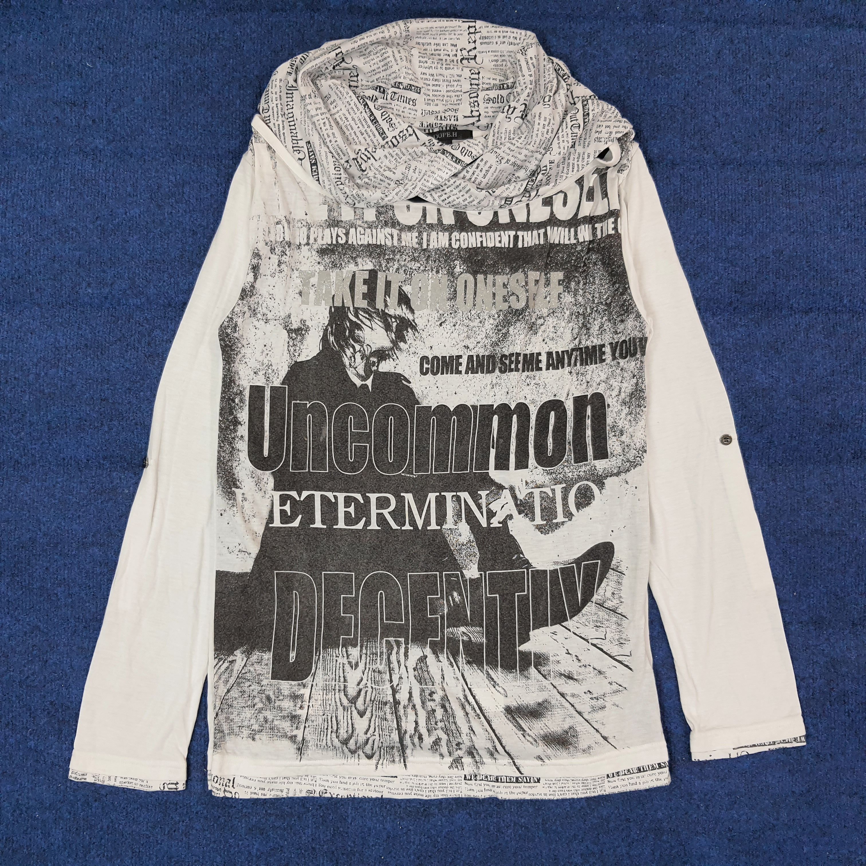Vintage Dope.h Japanese Brand Emo Style Tshirt C223N51