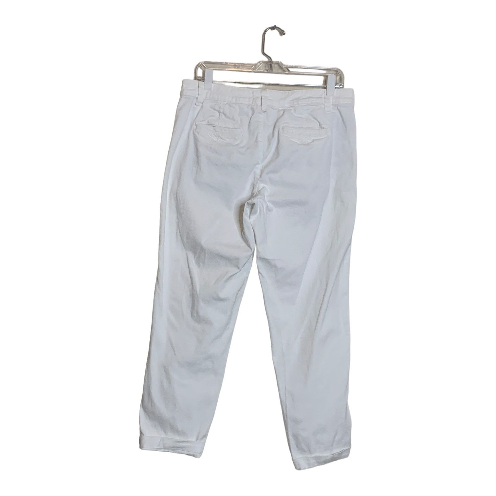 Anthropologie Chino Anthropologie white cotton relaxed jeans size 29 Size 29" - 14 Thumbnail