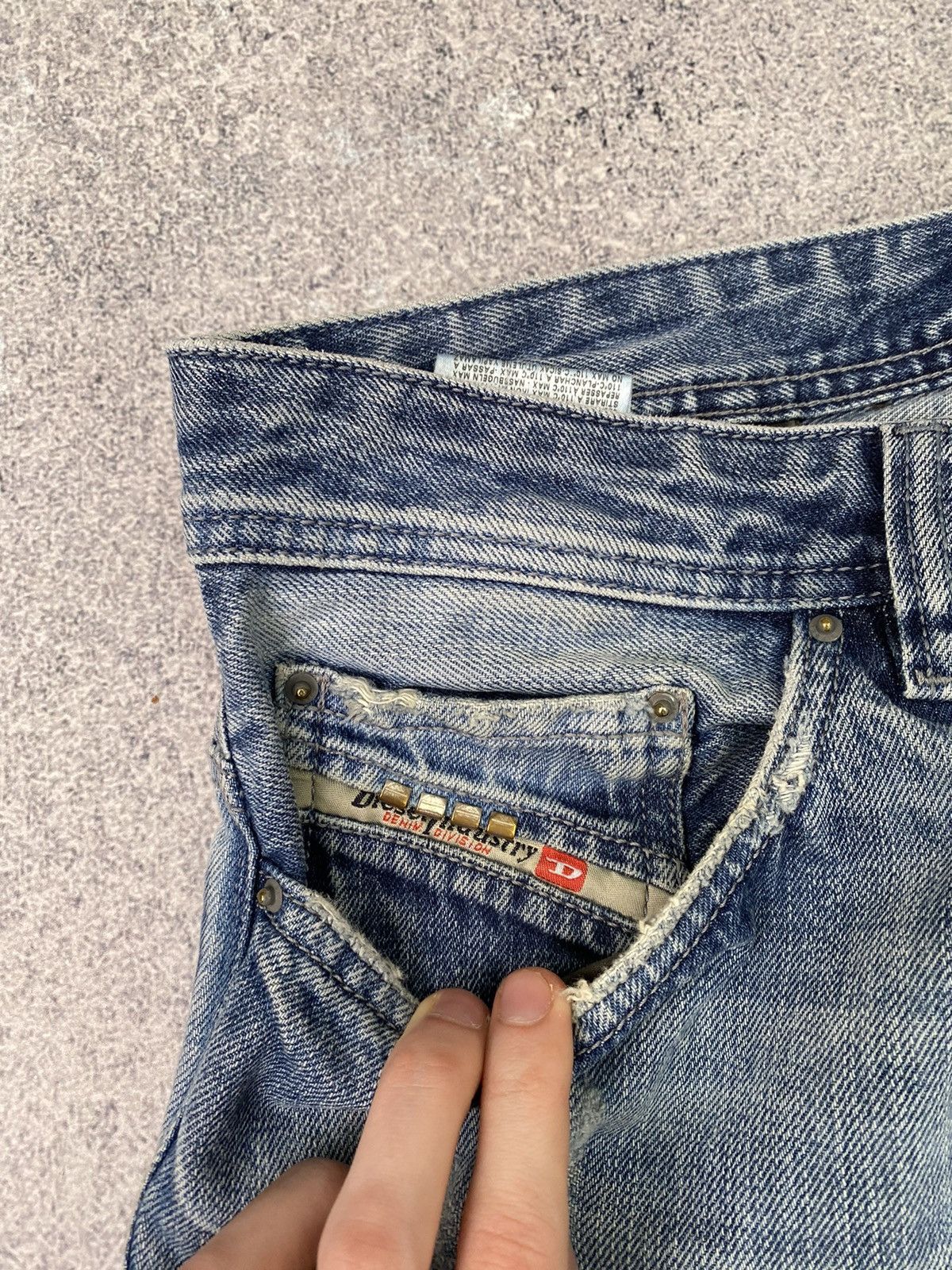 Diesel × Japanese Brand × Vintage Vintage Diesel Safado Archival Japanese Style Jeans Size US 32 / EU 48 - 9 Thumbnail