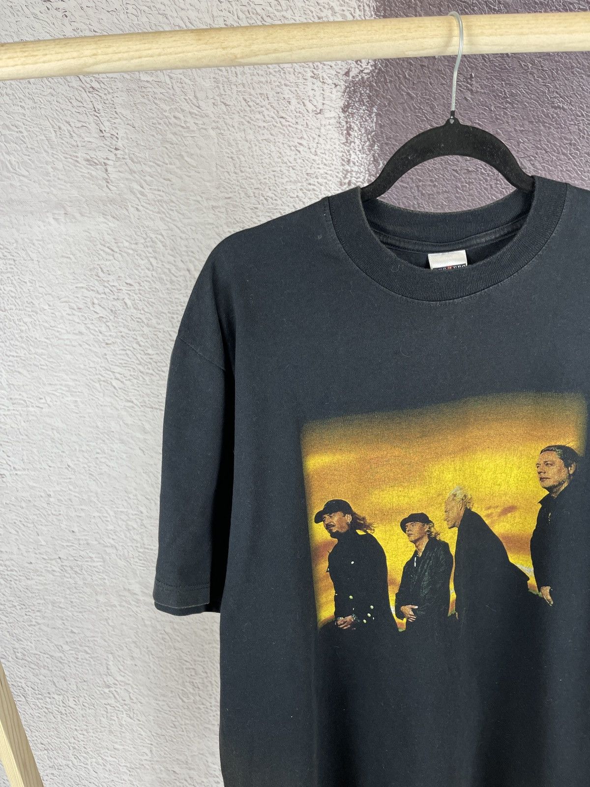 Band Tees Jerzees vintage 1999 Schürzenjäger Es hört nie auf band tee Size US XL / EU 56 / 4 - 5 Thumbnail