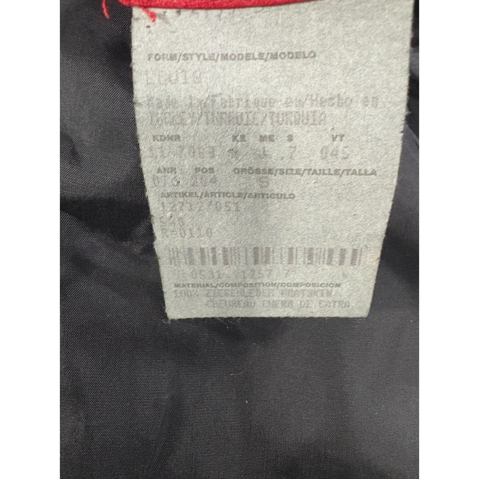 Hugo Boss Hugo Boss Louis 100% Ziegenleder / Goat Skin chore blazer ja Size 40R - 3 Thumbnail
