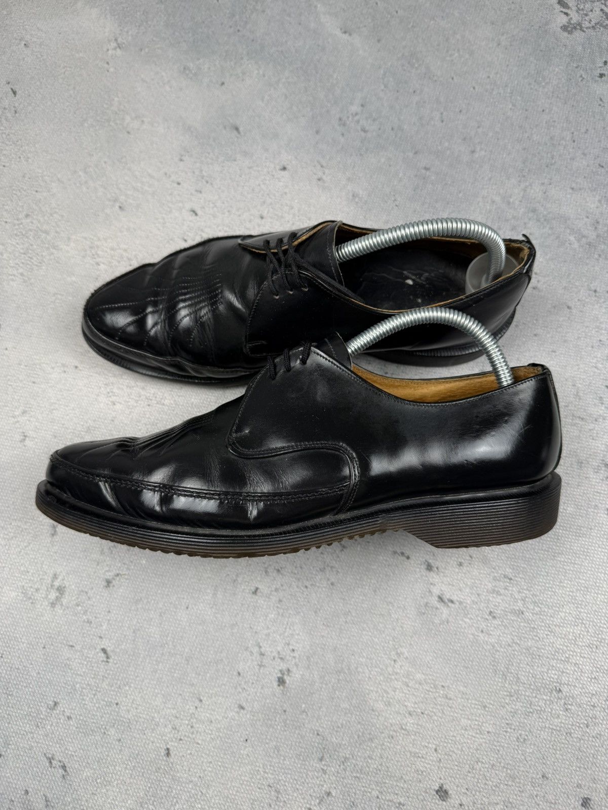 Dr. Martens Vintage Dr Martens England Black Leather Derby Shoes Archive Size US 8 / EU 41 - 2 Thumbnail