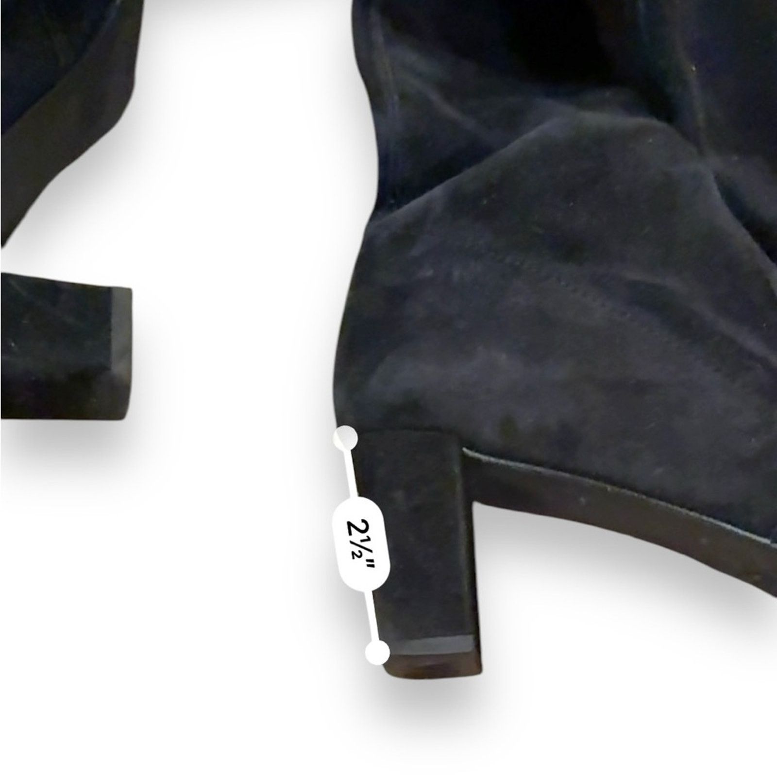 Stuart Weitzman Stuart Weitzman Chicboot Black Suede Knee High Boots Sz 8W Size US 8 / IT 38 - 16 Thumbnail