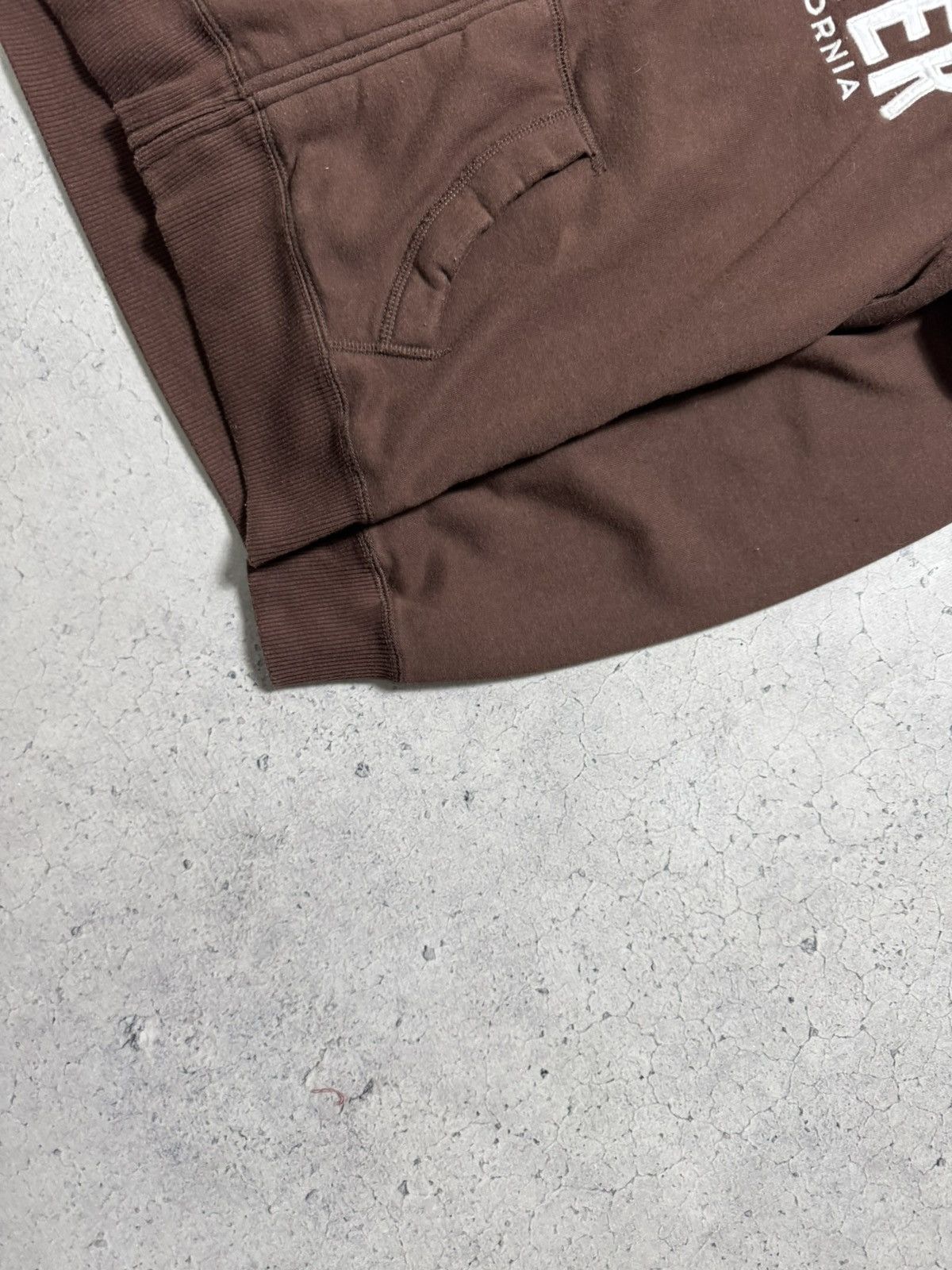 Hollister Hollister Fur Y2K Full Zip Hoodie Brown Big Logo Size S Size US S / EU 44-46 / 1 - 4 Thumbnail