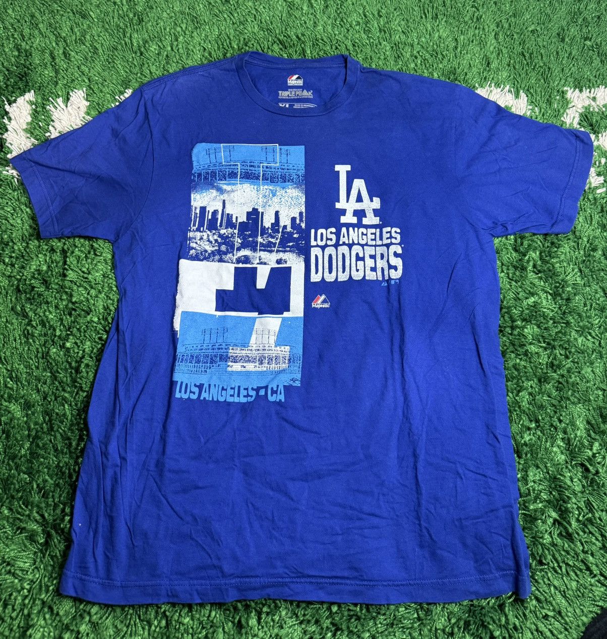 MLB × Vintage 00’ Vintage Los Angeles Dodgers T-Shirt XLarge Size US XL / EU 56 / 4 - 1 Thumbnail