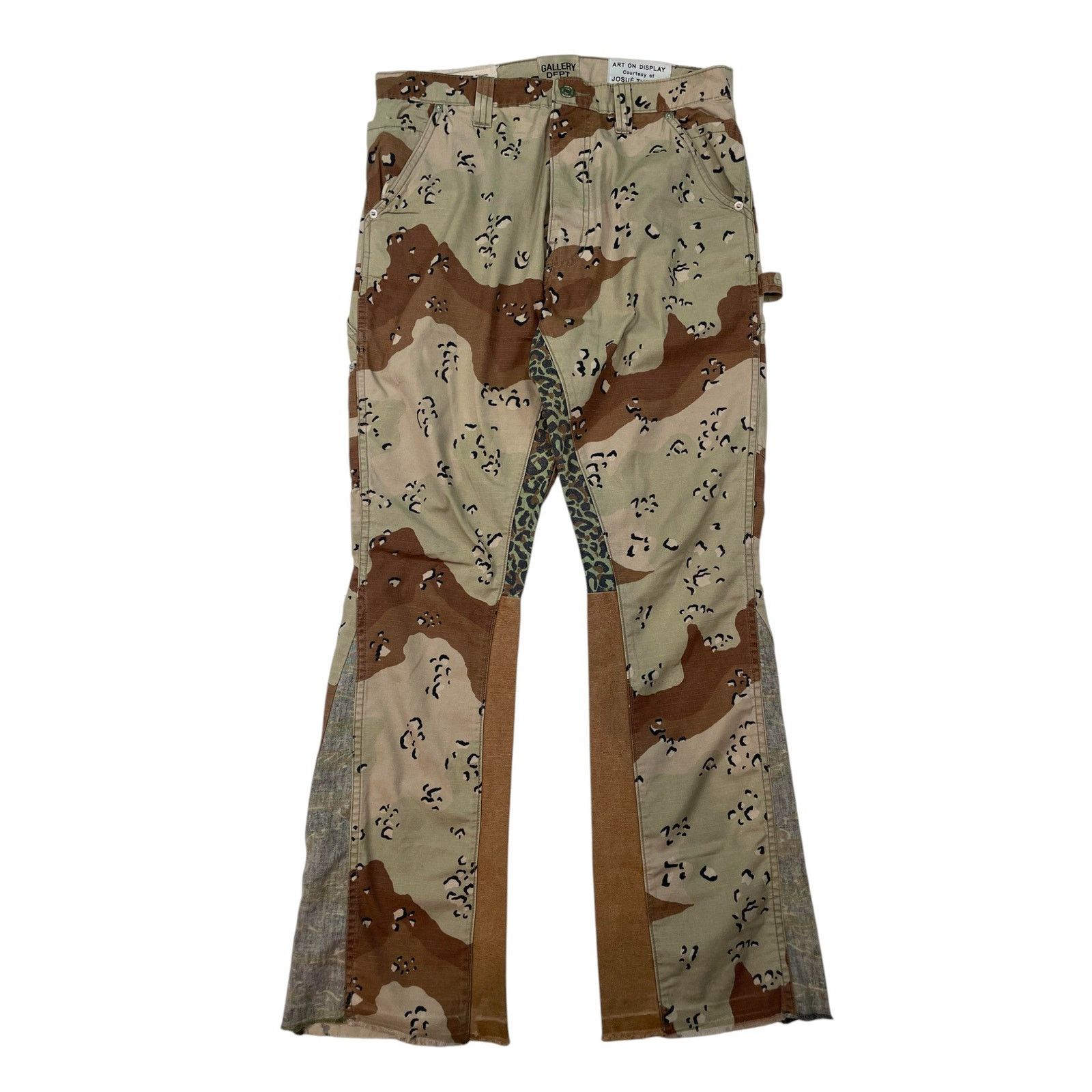 Gallery Dept. Gallery Dept De La Flare Desert Camo Size US 33 - 1 Thumbnail