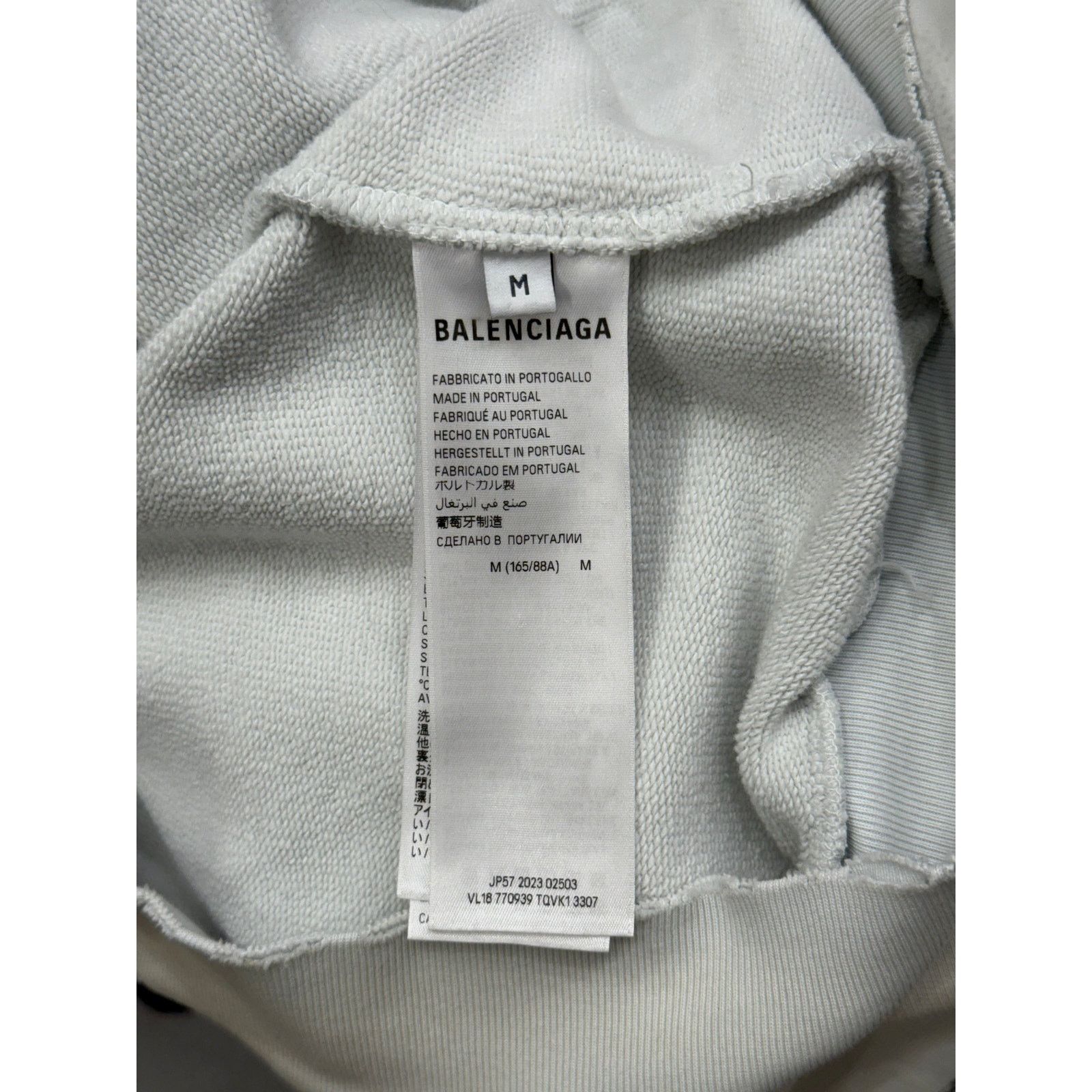 Balenciaga S/S2024 Balenciaga tattoo hoodie Size US M / EU 48-50 / 2 - 9 Thumbnail