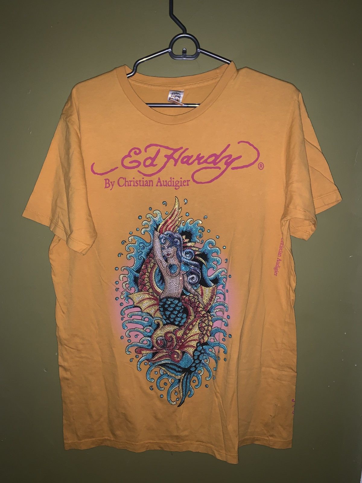 Christian Audigier × Ed Hardy Vintage Ed Hardy by Christian Audigier Tee Size US L / EU 52-54 / 3 - 1 Thumbnail