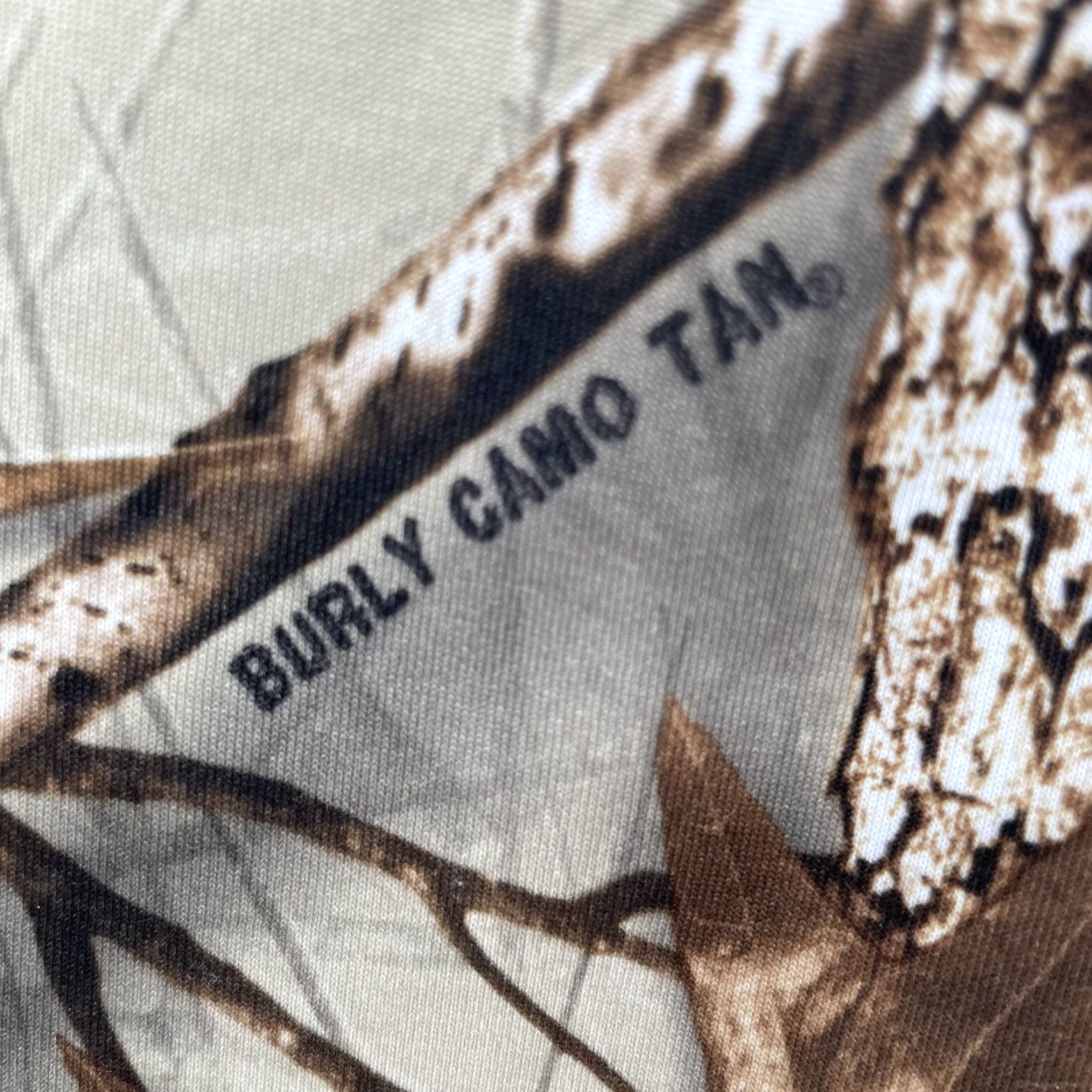 Vintage WFS Burly Camo Tan Shirt Men Large 1/4 Zip Hunting Outdoor Performance Gorp Camp Size US L / EU 52-54 / 3 - 2 Thumbnail