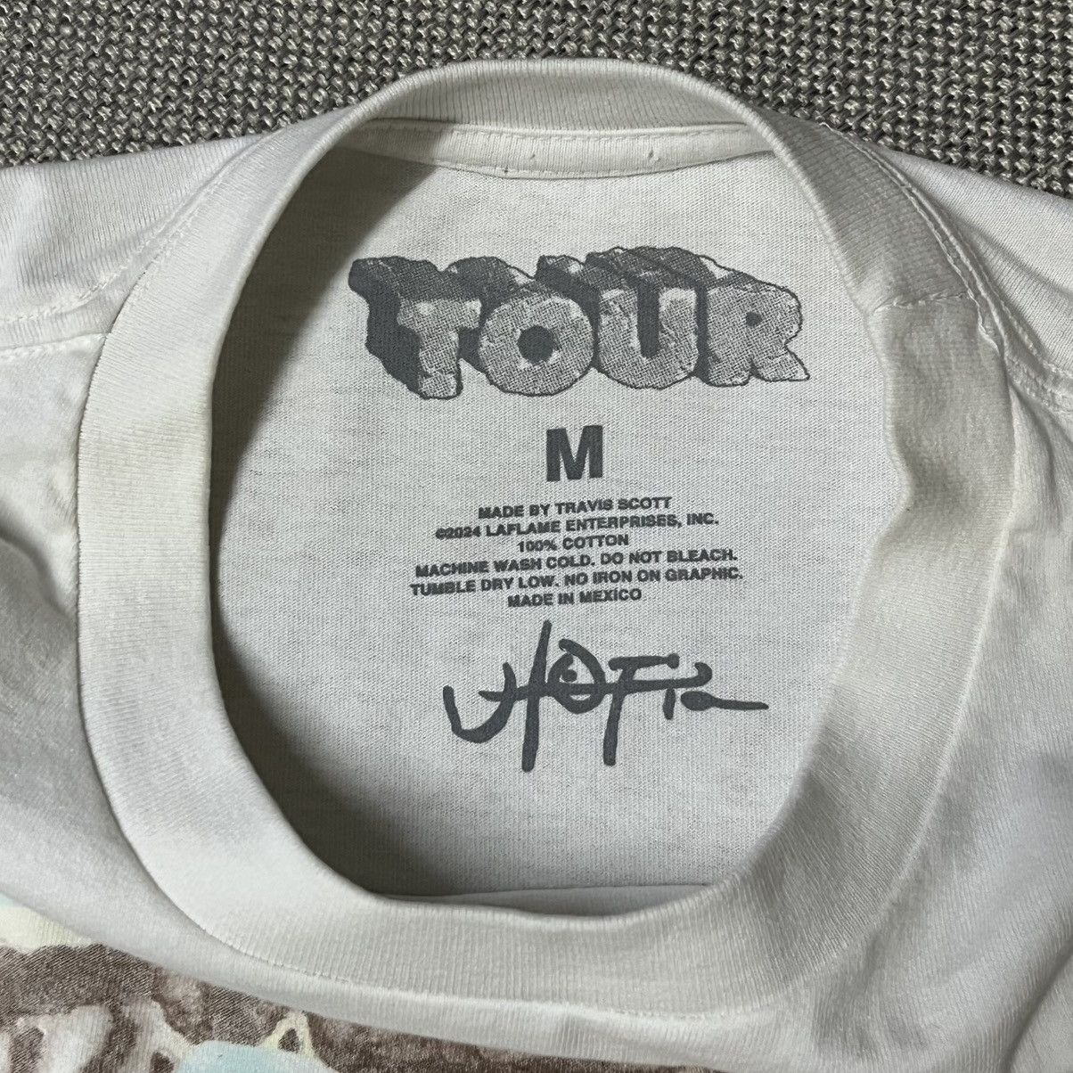 Travis Scott Travis Scott Utopia Tour Skitzo Circus Maximus Tee Size US M / EU 48-50 / 2 - 3 Thumbnail