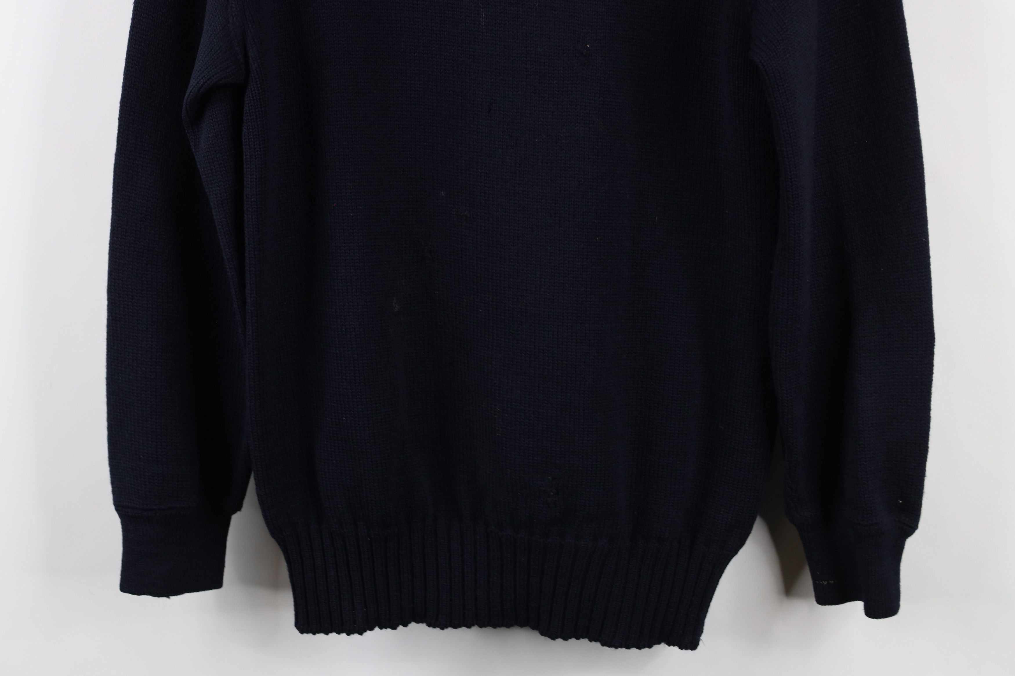 Vintage Vintage 40s Military World War II Wool Naval Sweater USA Size US S / EU 44-46 / 1 - 3 Thumbnail
