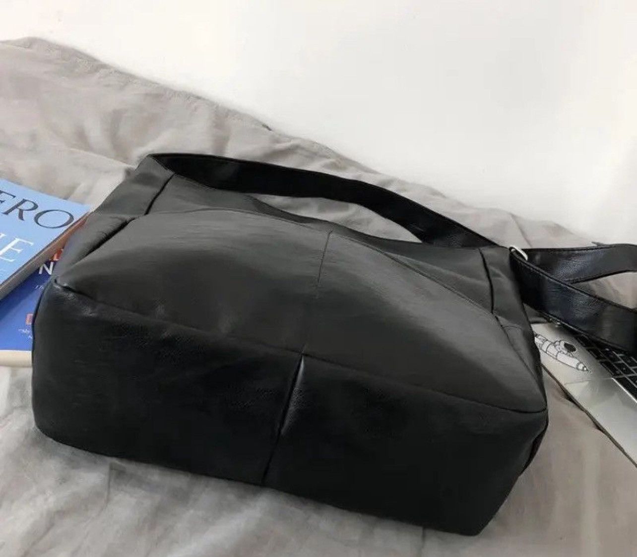 Leather PU Leather Crossbody Bag Black Candy Size ONE SIZE - 7 Thumbnail
