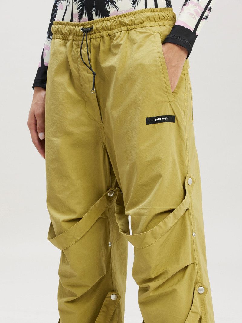 Palm Angels o1y1125 Sweatpant in Green Size 26" / US 2 / IT 38 - 4 Thumbnail