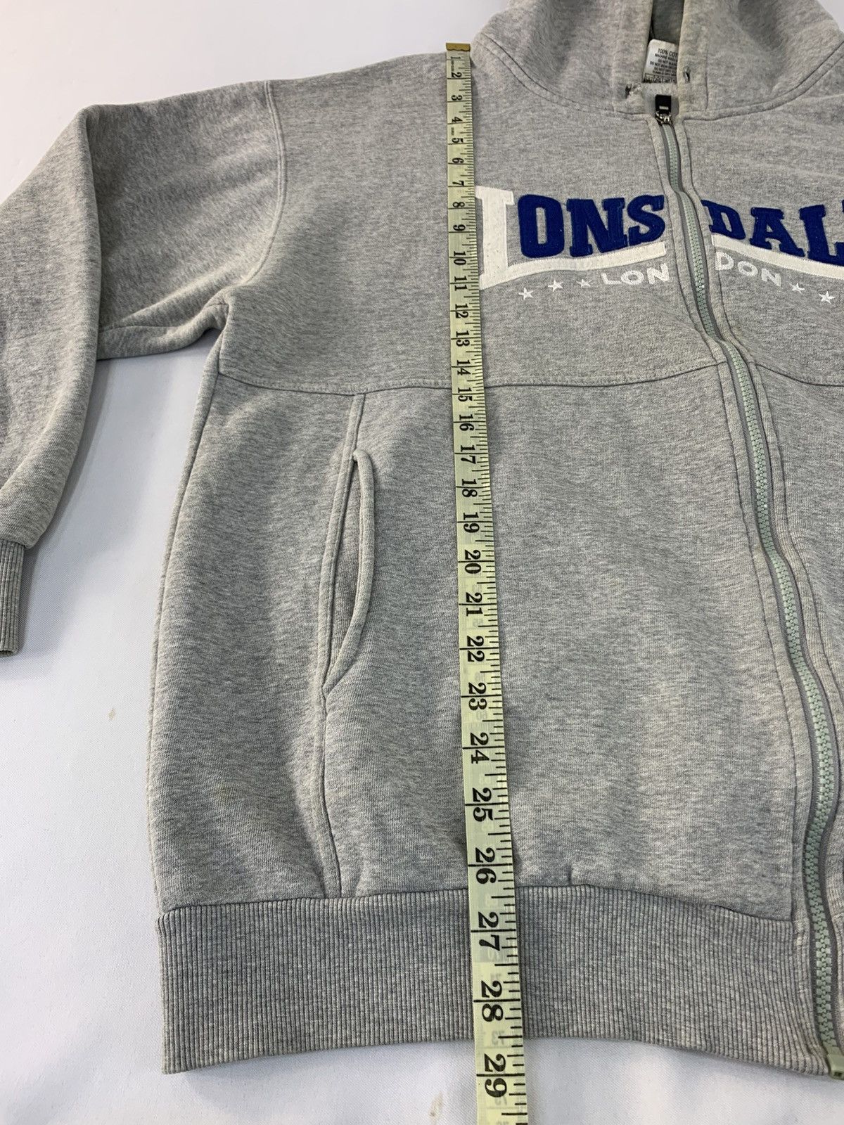 Lonsdale Lonsdale London Zip Up Spell Out Embroidery Logo Design Size US XL / EU 56 / 4 - 12 Thumbnail