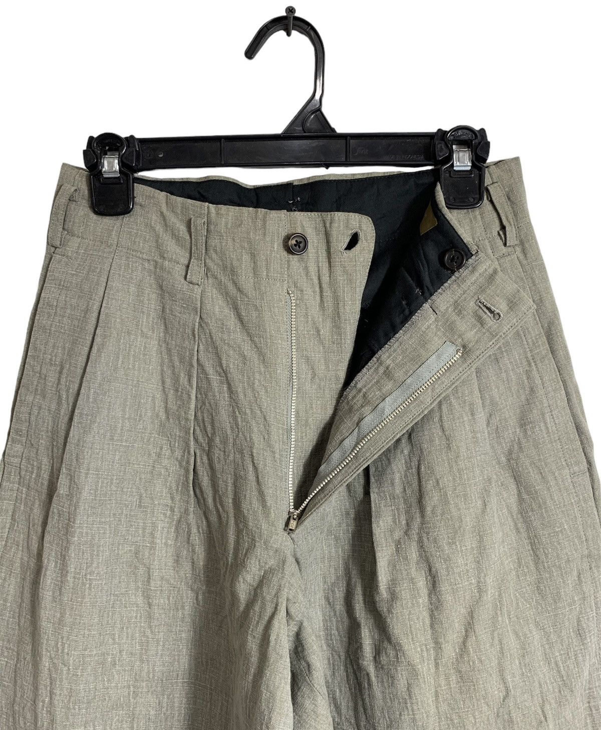 Japanese Brand Vintage Yohji Yamamoto 2003 S/S pleated trousers Size US 29 - 4 Thumbnail
