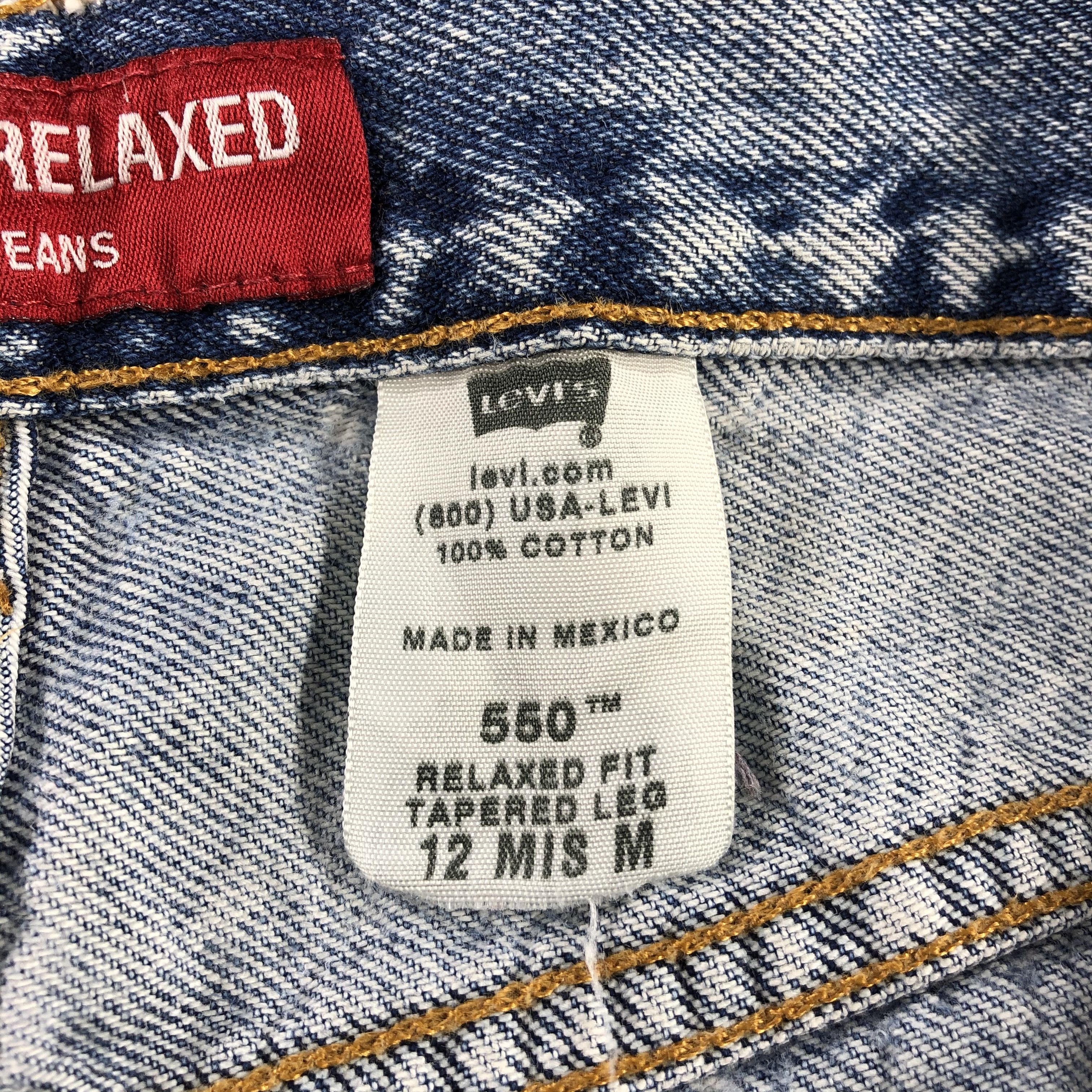 Levi's × Vintage Vintage Blue Wash Levis 550 Jeans-JM3121 Size US 30 / EU 46 - 11 Thumbnail