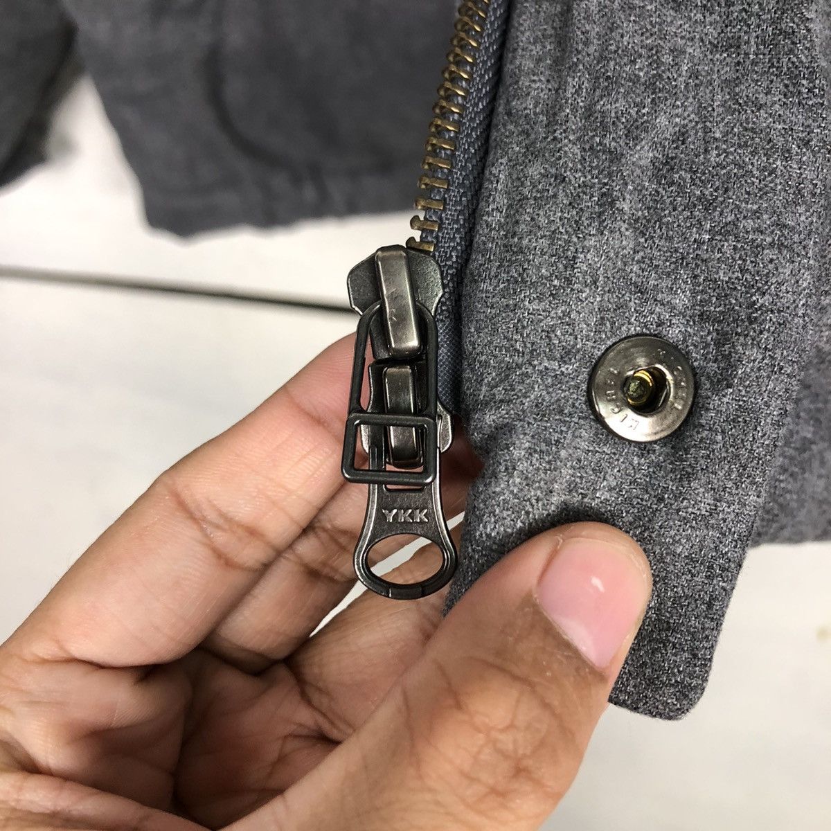 Edwin 📌Vintage Biker Light Puffer Jacket Hoodie Edwin Size US M / EU 48-50 / 2 - 18 Thumbnail