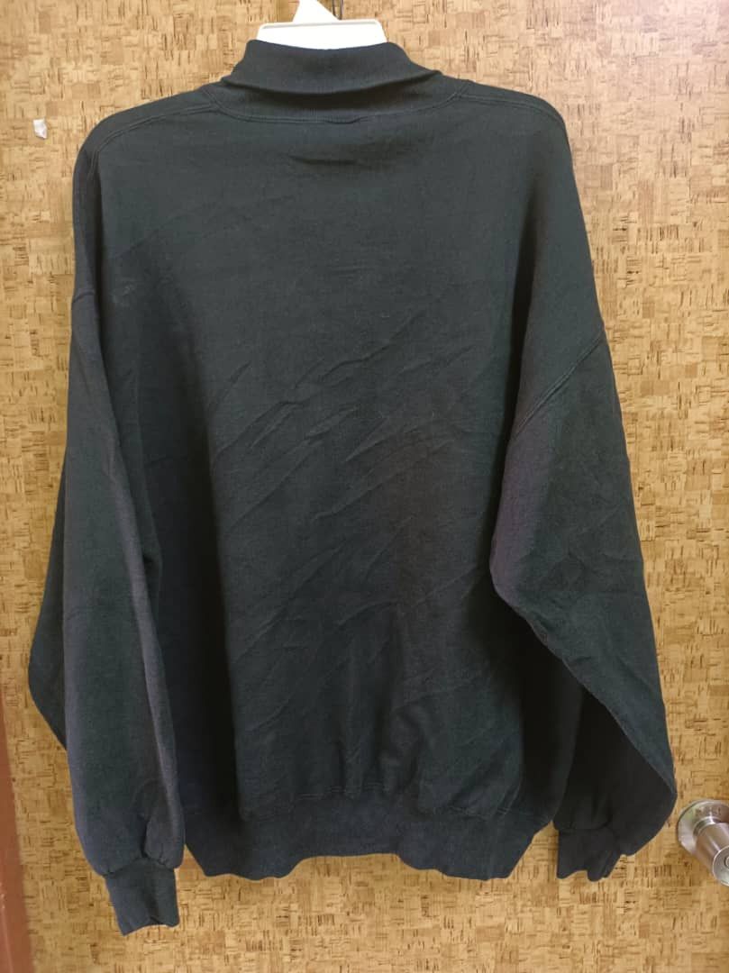 Russell Athletic VINTAGE 90s RUSSELL ATHLETIC BLACK MADE IN USA HIGHNECK Size US XXL / EU 58 / 5 - 1 Thumbnail