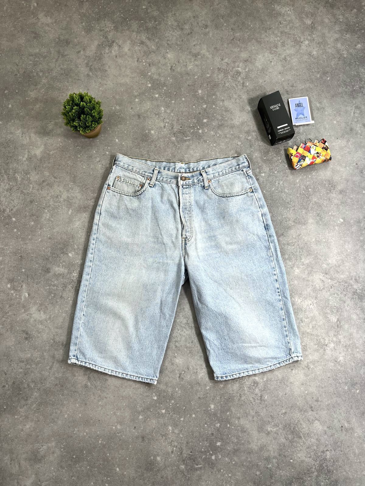 Levi's × Vintage Vintage 1994 Levi’s 677 Jorts Shorts Denim Jeans Streetwear Size US 34 / EU 50 - 2 Thumbnail