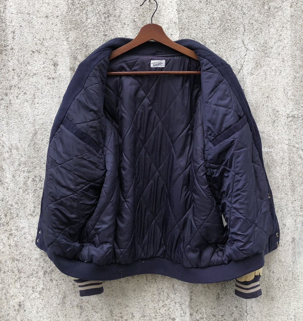Vintage Vintage Suntory Boss Coffee Wool Varsity Jacket Size US L / EU 52-54 / 3 - 4 Thumbnail