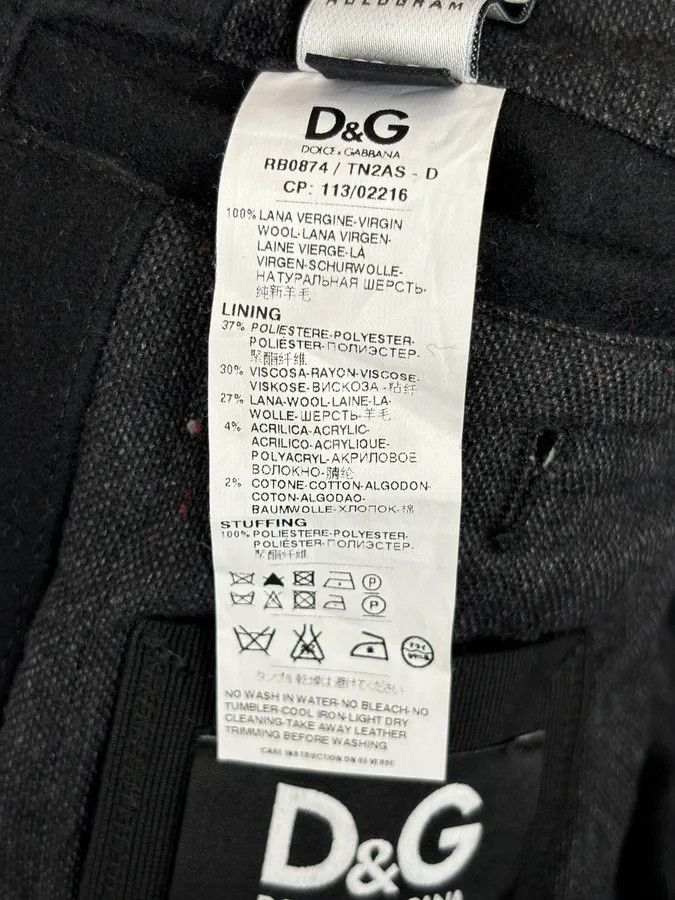 Dolce & Gabbana AW2006 Dolce & Gabbana Black Classy Buttoned Wool Jacket Size US M / EU 48-50 / 2 - 11 Thumbnail