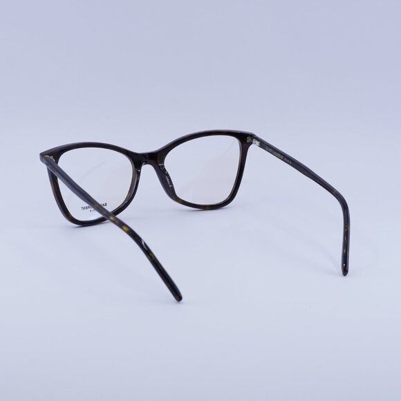 Saint Laurent Paris 🕶️ New Saint Laurent SL478 JERRY 002 Havana Eyeglasses 53mm Size ONE SIZE - 10 Thumbnail