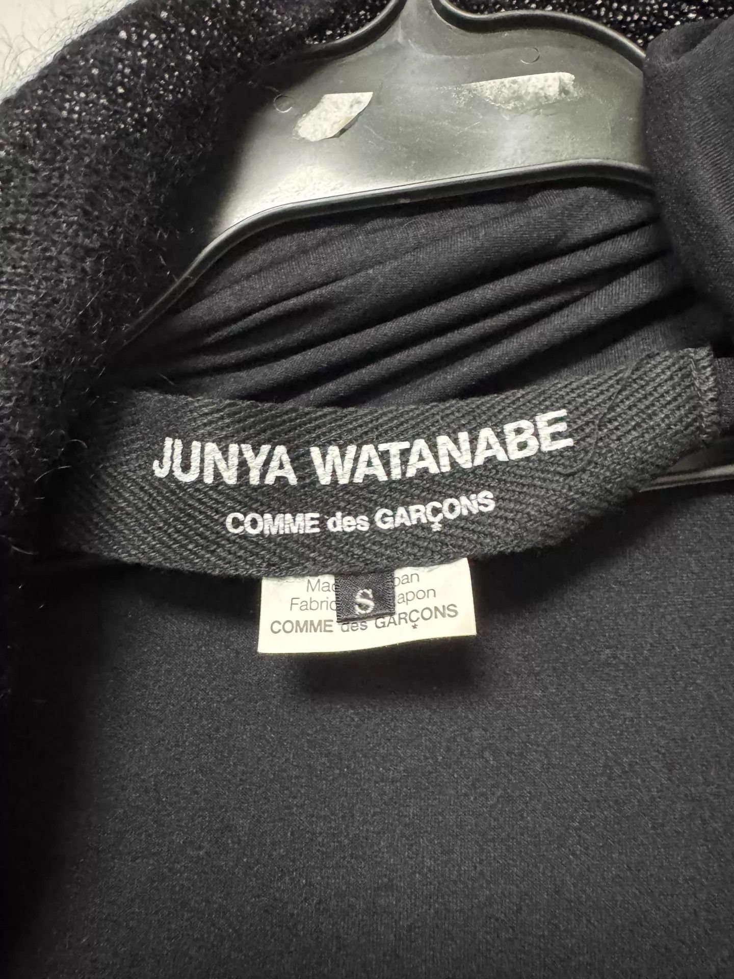 Junya Watanabe Junya Watanabe black short mohair jacket Size S / US 4 / IT 40 - 3 Thumbnail